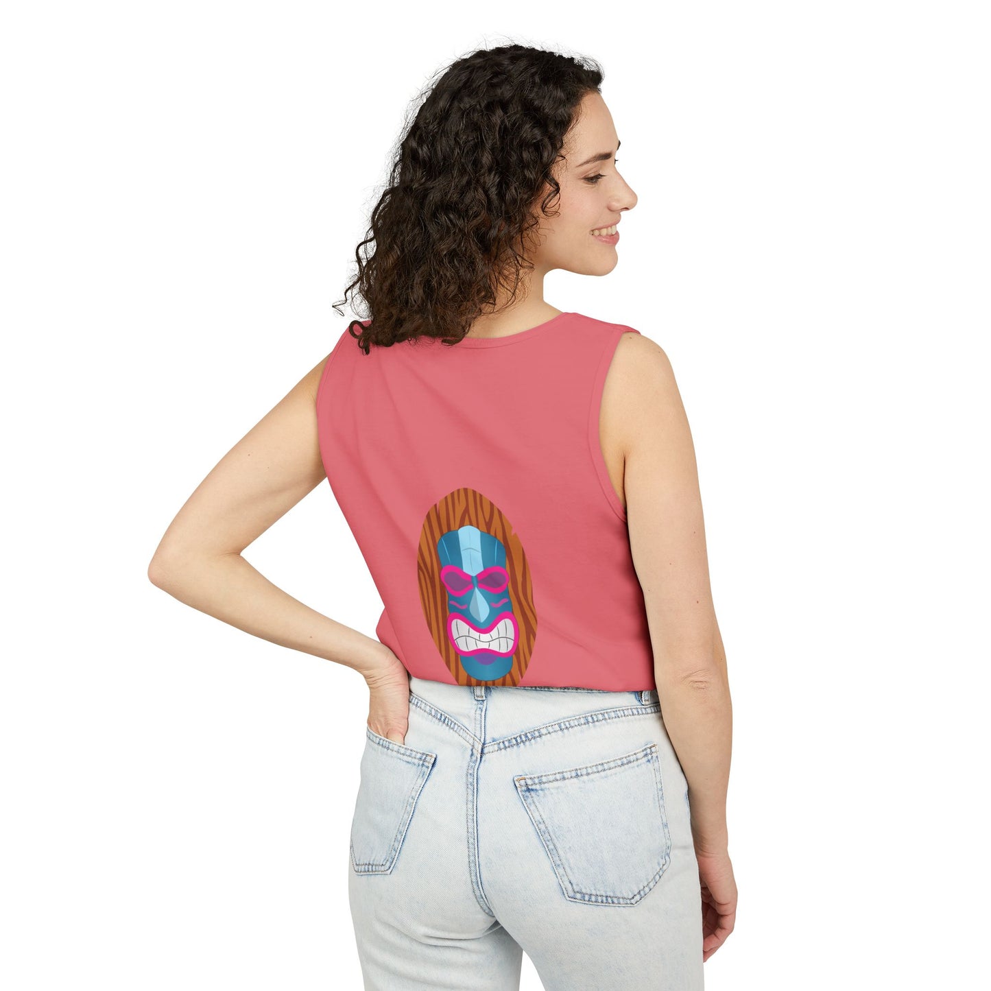 HW Eco-Dye Relaxed Tank - Highlighter Wednesday