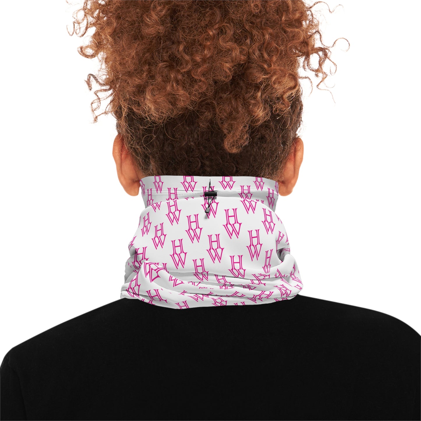 HW Winter Neck Gaiter with Drawstring - Highlighter Wednesday