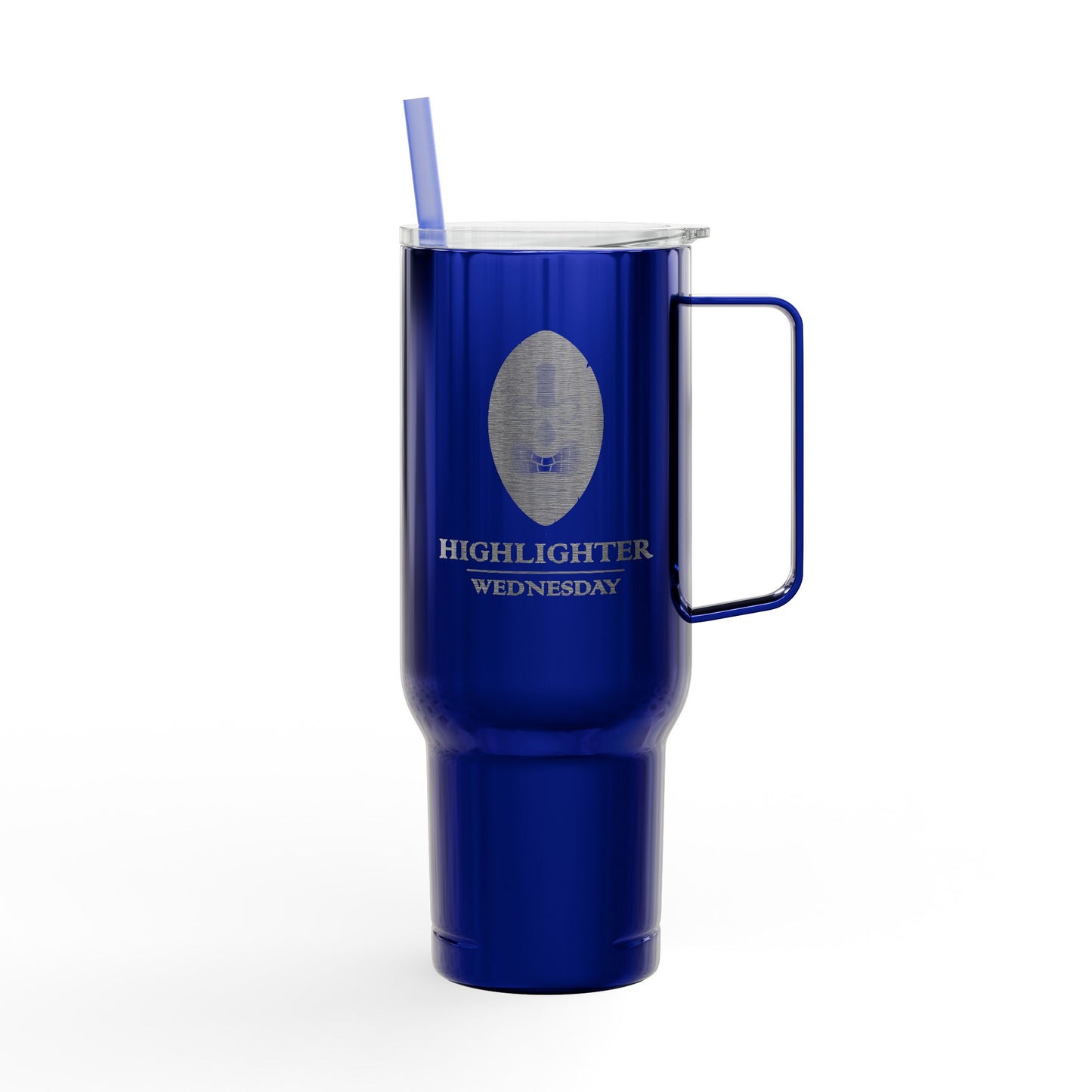HW 40oz Recycled Stainless Steel Travel Tumbler - Highlighter Wednesday