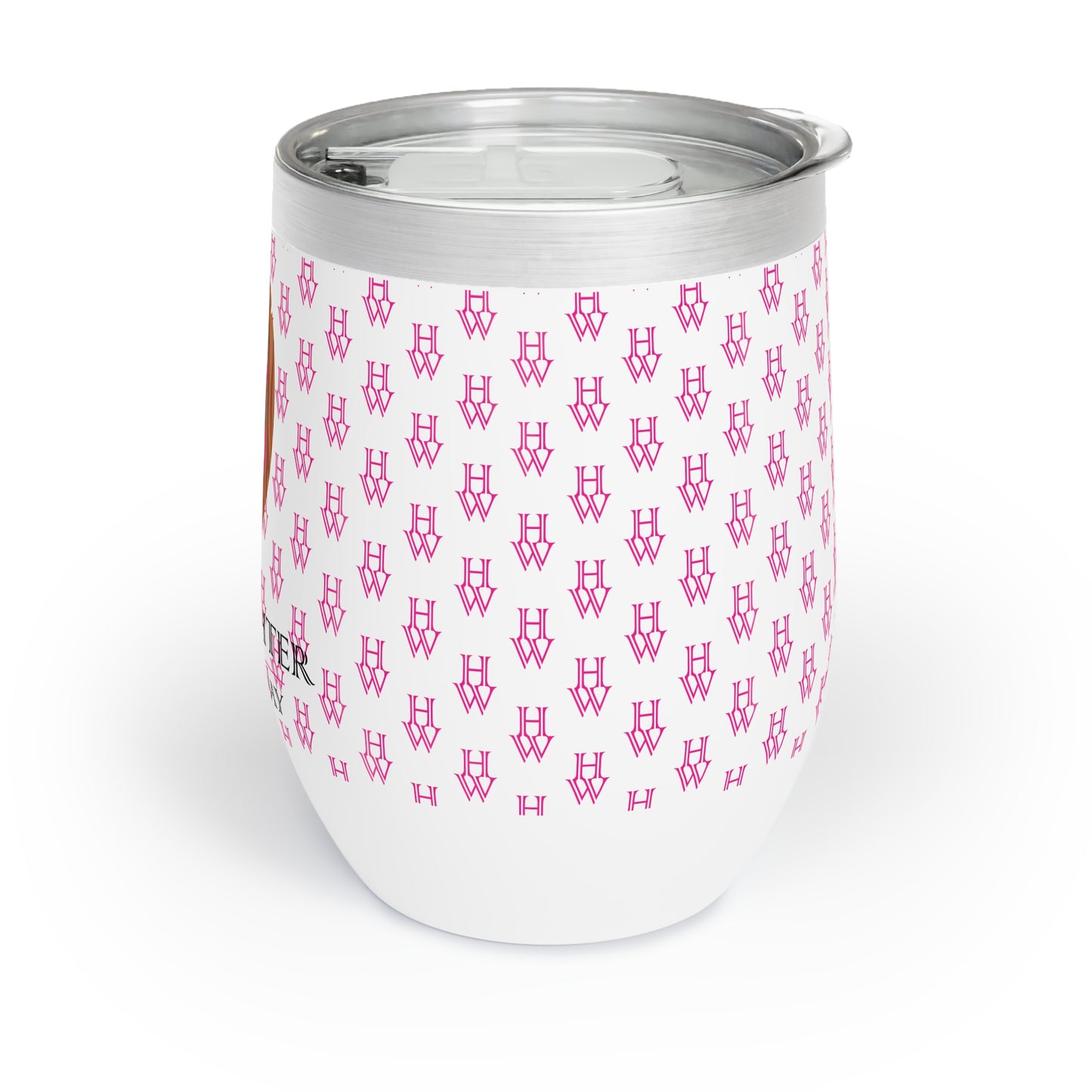 HW 12oz Stainless Steel Wine Tumbler - Highlighter Wednesday