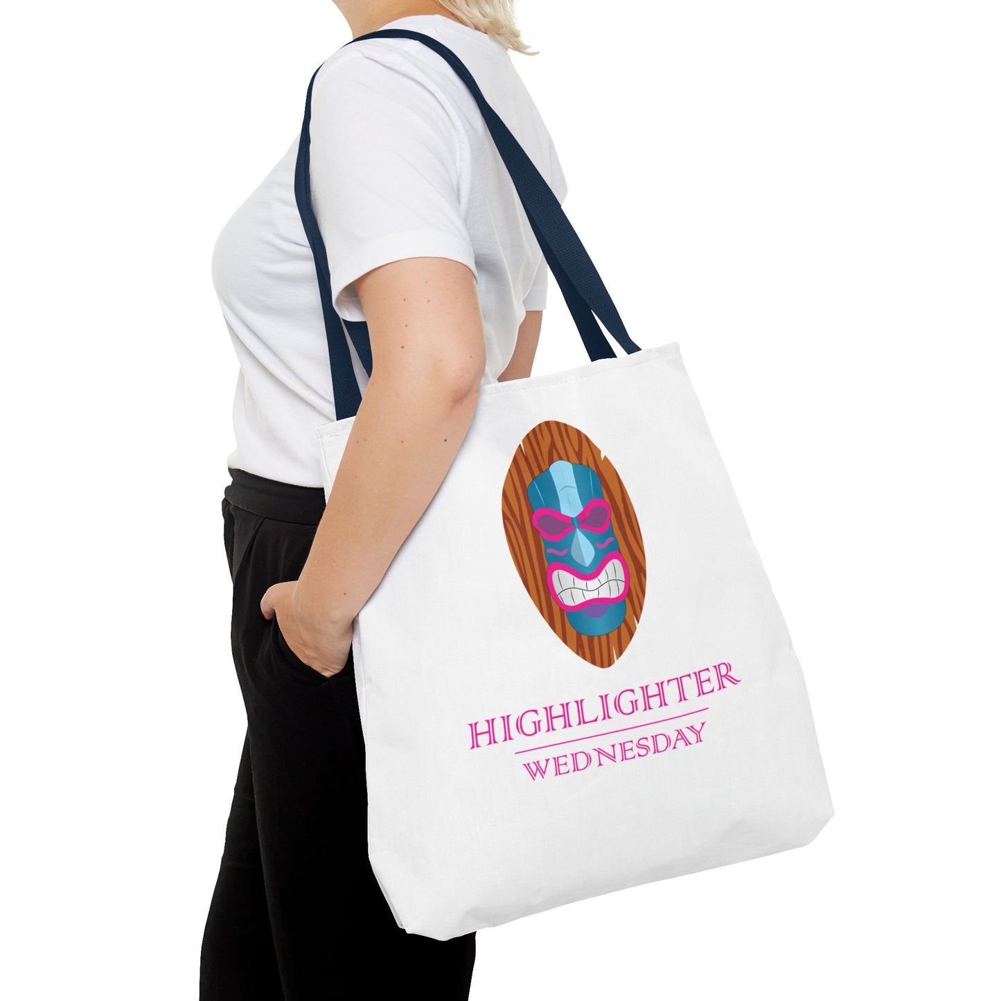 HW Everyday Print Tote - Highlighter Wednesday