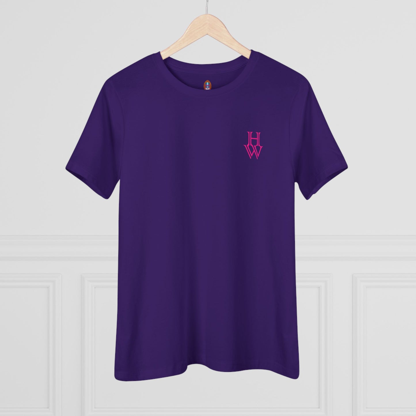 HW Women's Premium Casual Tee - Highlighter Wednesday
