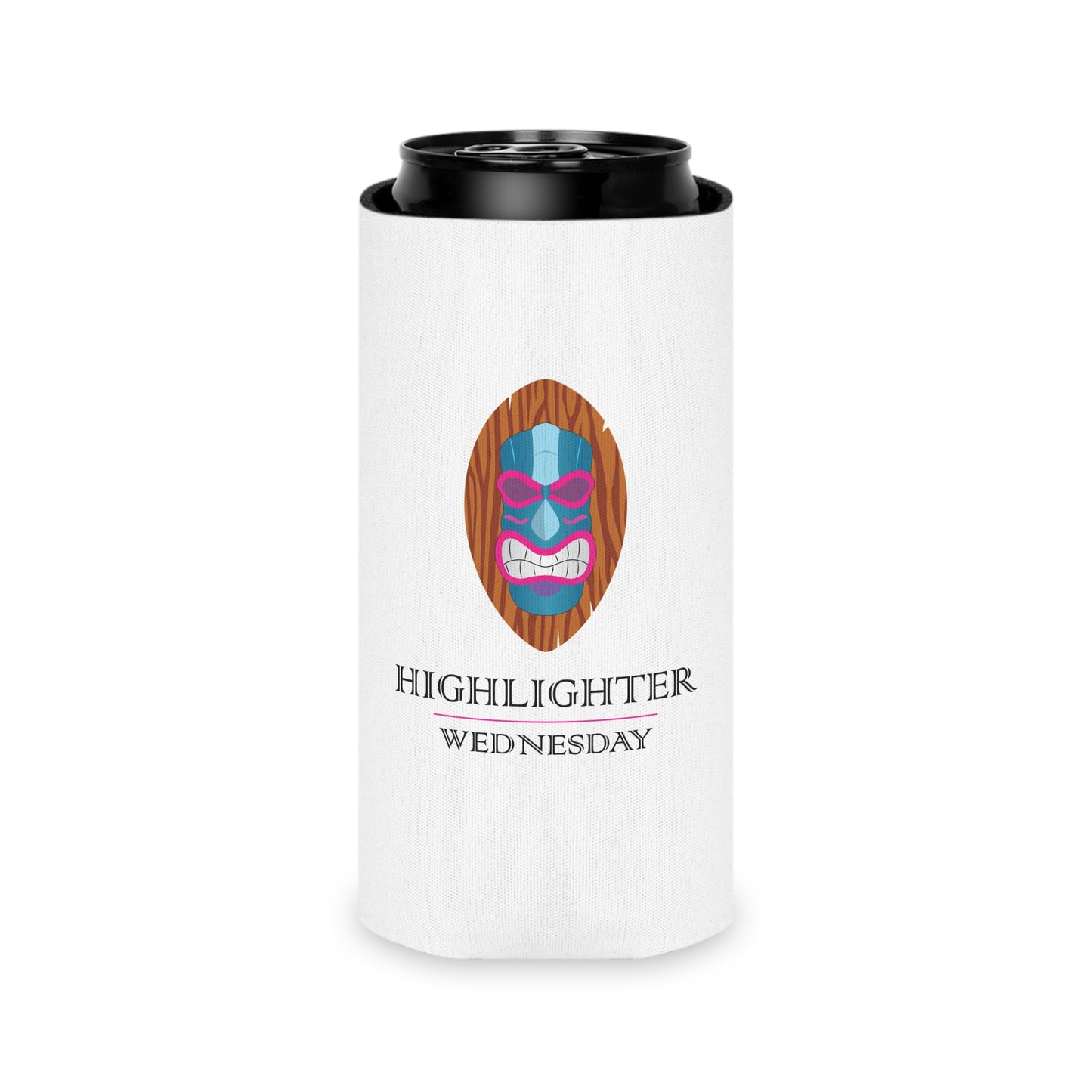 HW ChillWrap Can Cooler - Highlighter Wednesday