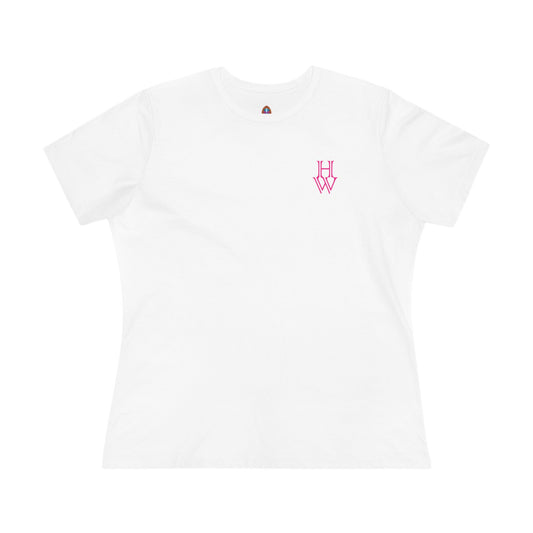 HW Women's Premium Casual Tee - Highlighter Wednesday