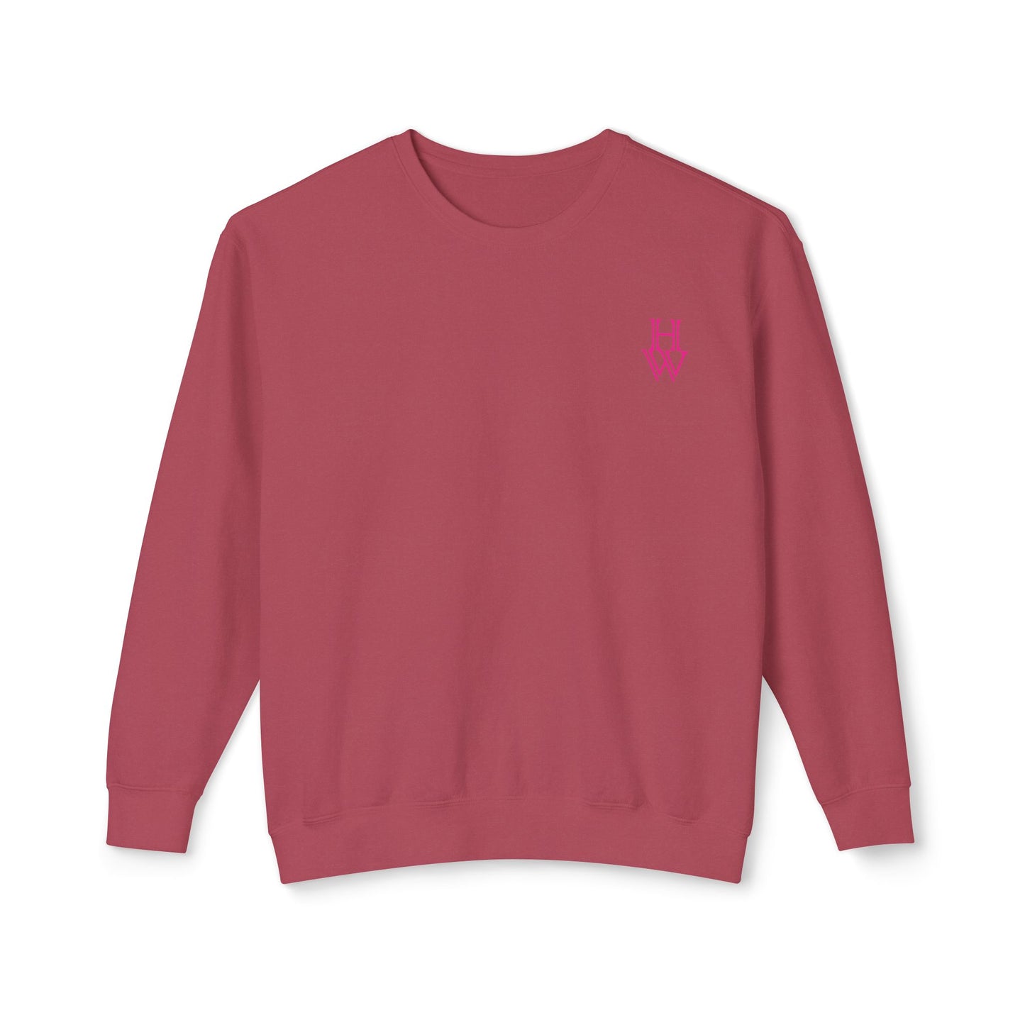 HW 100% Ring-Spun Cotton Crewneck Sweatshirt - Highlighter Wednesday