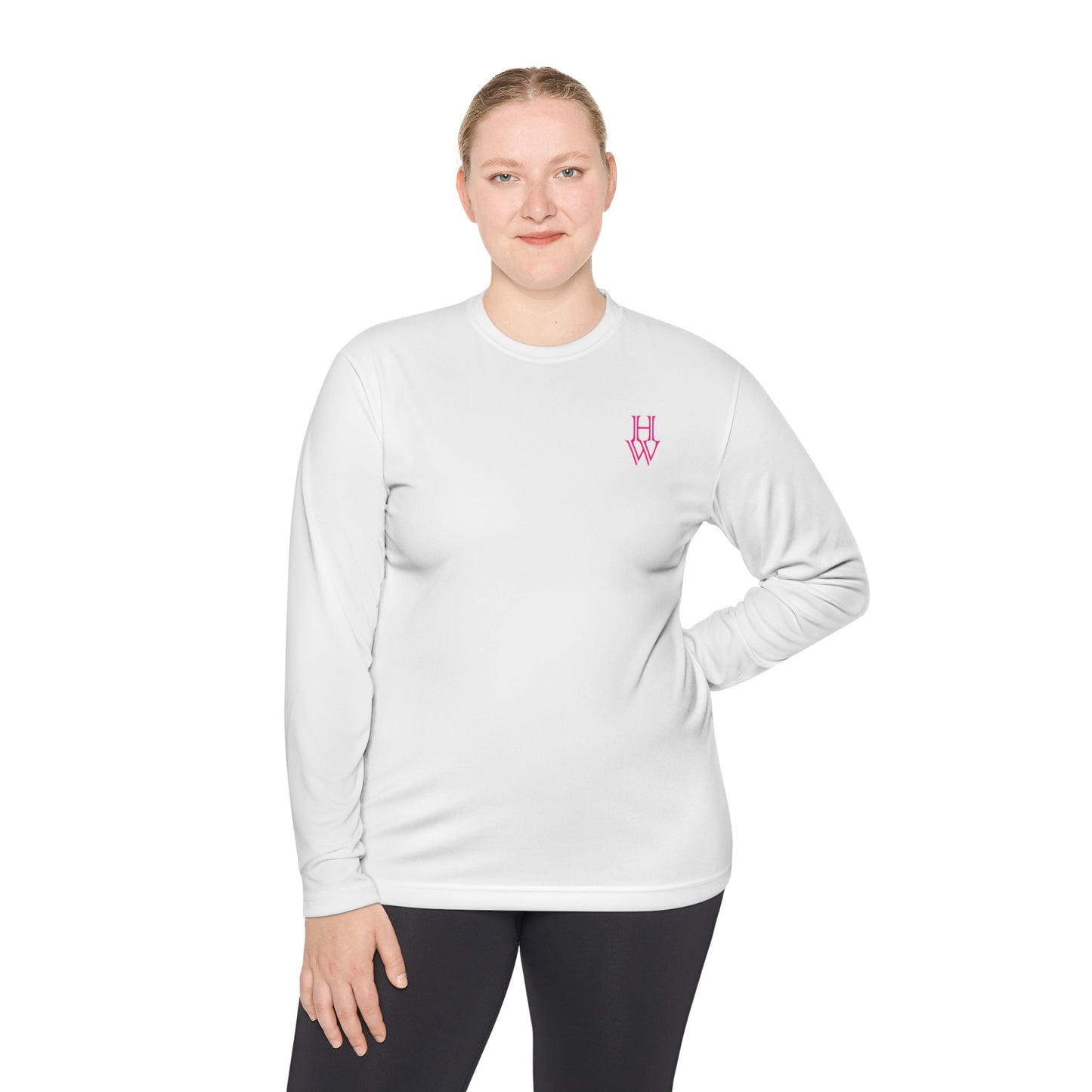 HW Moisture-Wicking Long Sleeve Tee - Highlighter Wednesday