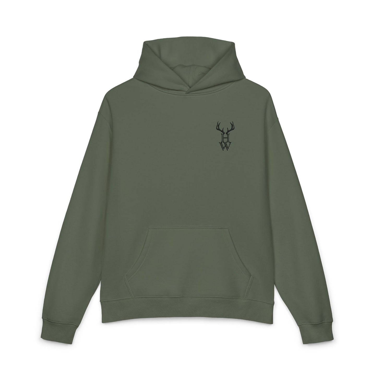 HW Antler Hoodie - Highlighter Wednesday