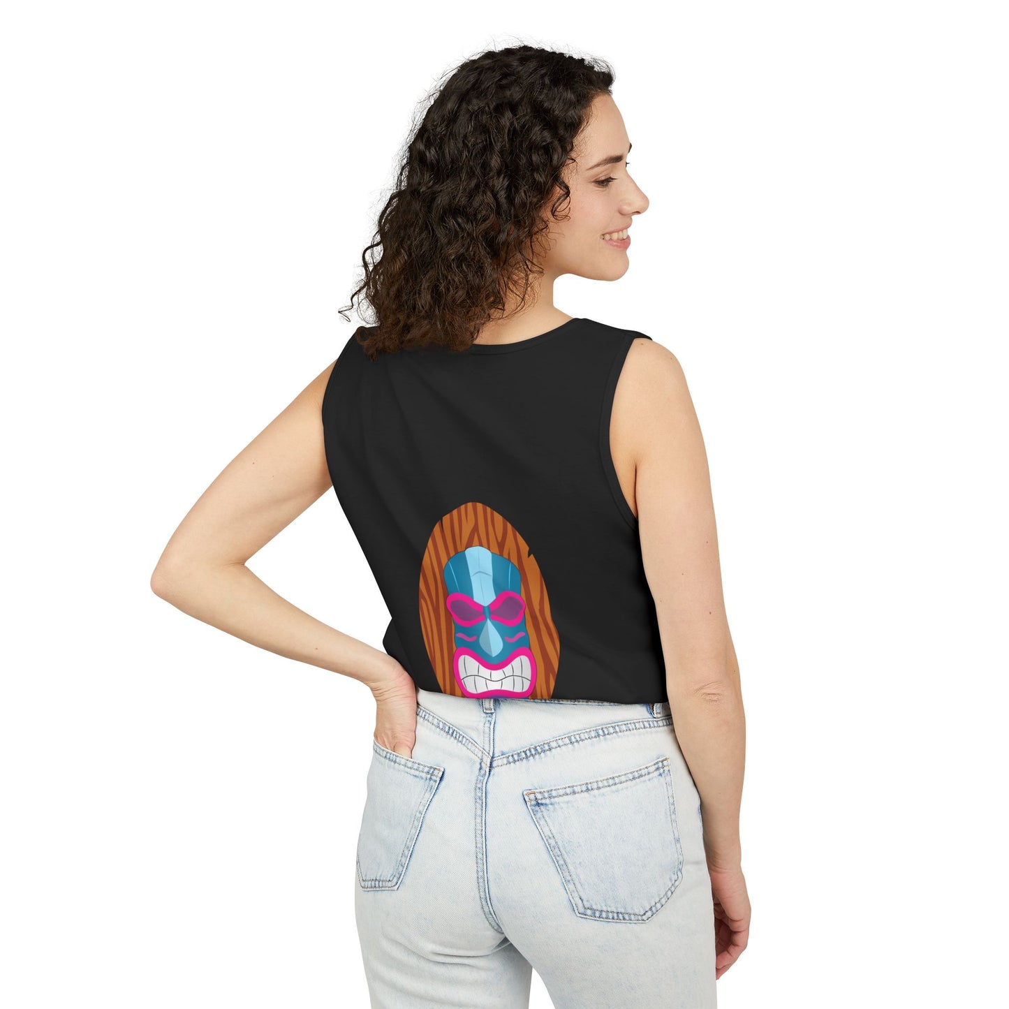 HW Unisex Garment-Dyed Tank Top - Highlighter Wednesday