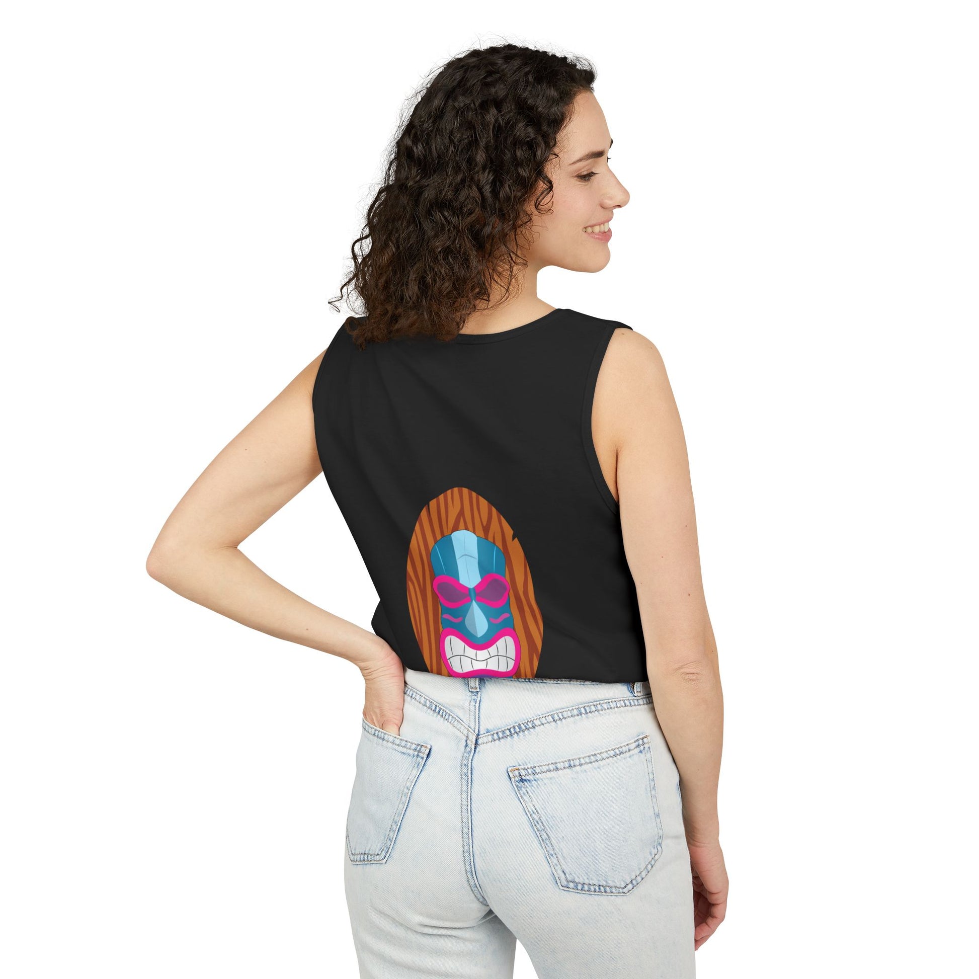 HW Unisex Garment-Dyed Tank Top - Highlighter Wednesday