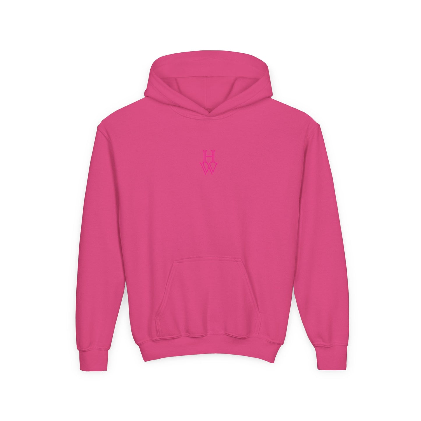 HW Youth Heavy Blend Hooded Sweatshirt - Highlighter Wednesday
