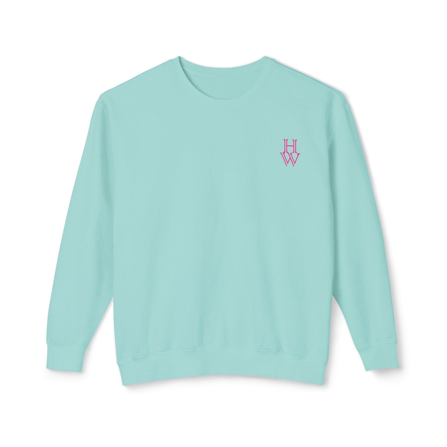 HW 100% Ring-Spun Cotton Crewneck Sweatshirt - Highlighter Wednesday