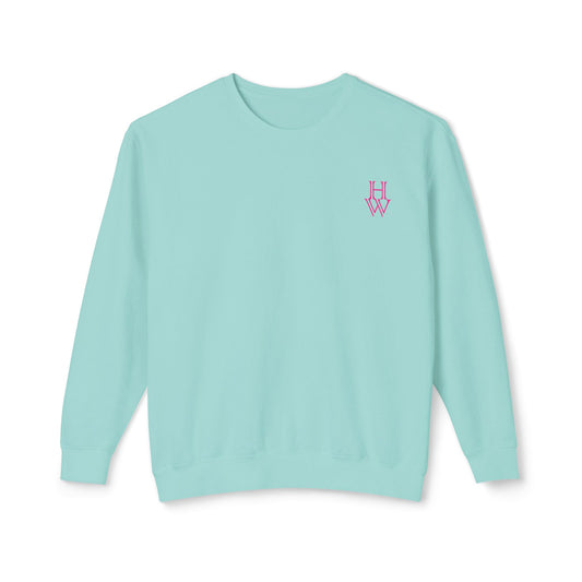 HW 100% Ring-Spun Cotton Crewneck Sweatshirt - Highlighter Wednesday
