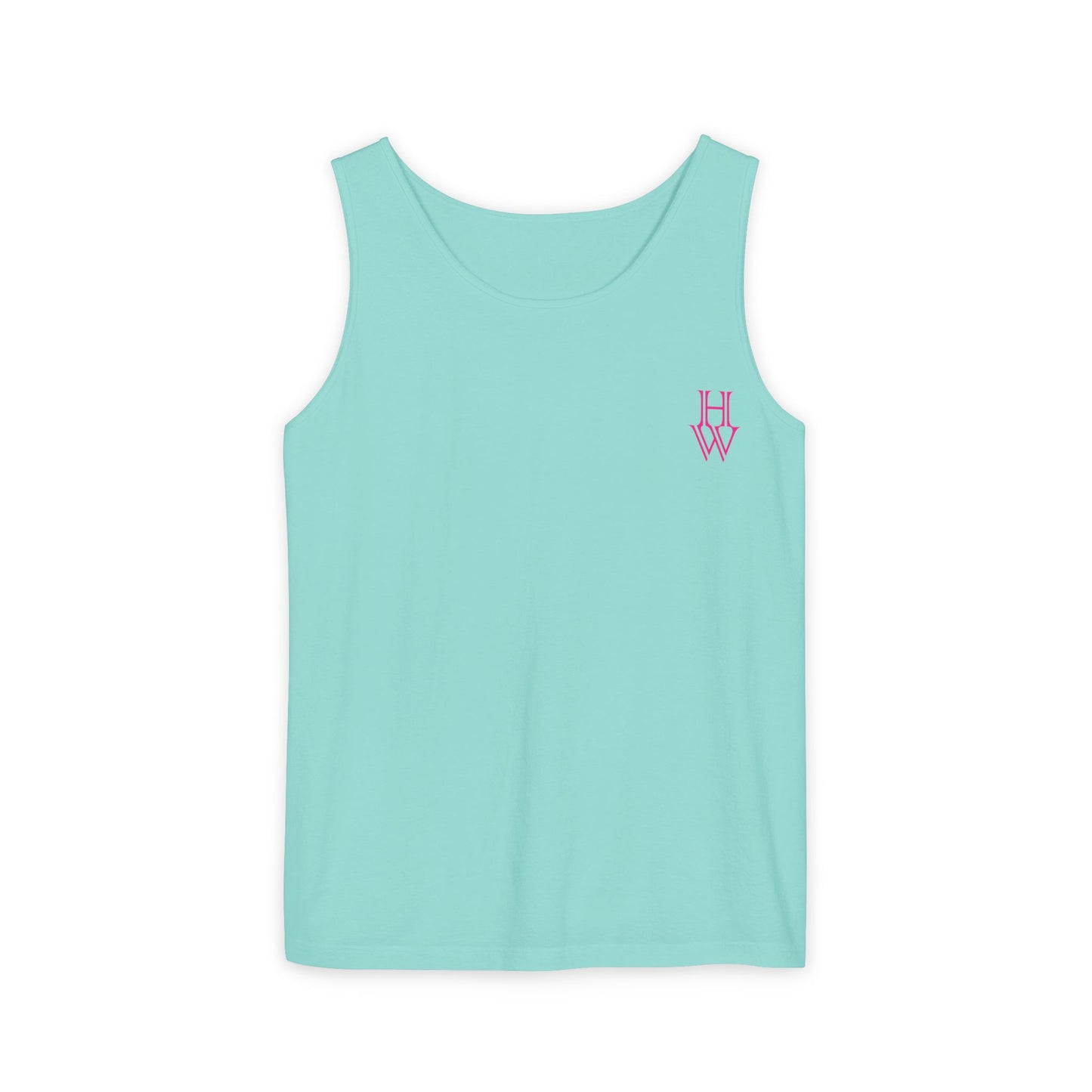 HW Unisex Garment-Dyed Tank Top - Highlighter Wednesday