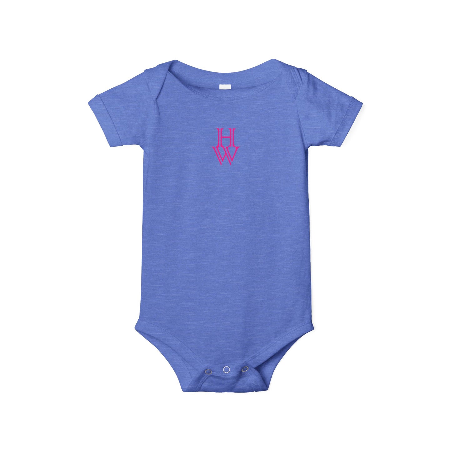 HW Mini Airlume Infant One-Piece - Highlighter Wednesday