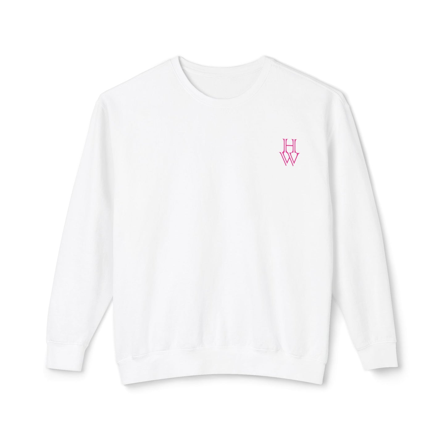 HW 100% Ring-Spun Cotton Crewneck Sweatshirt - Highlighter Wednesday
