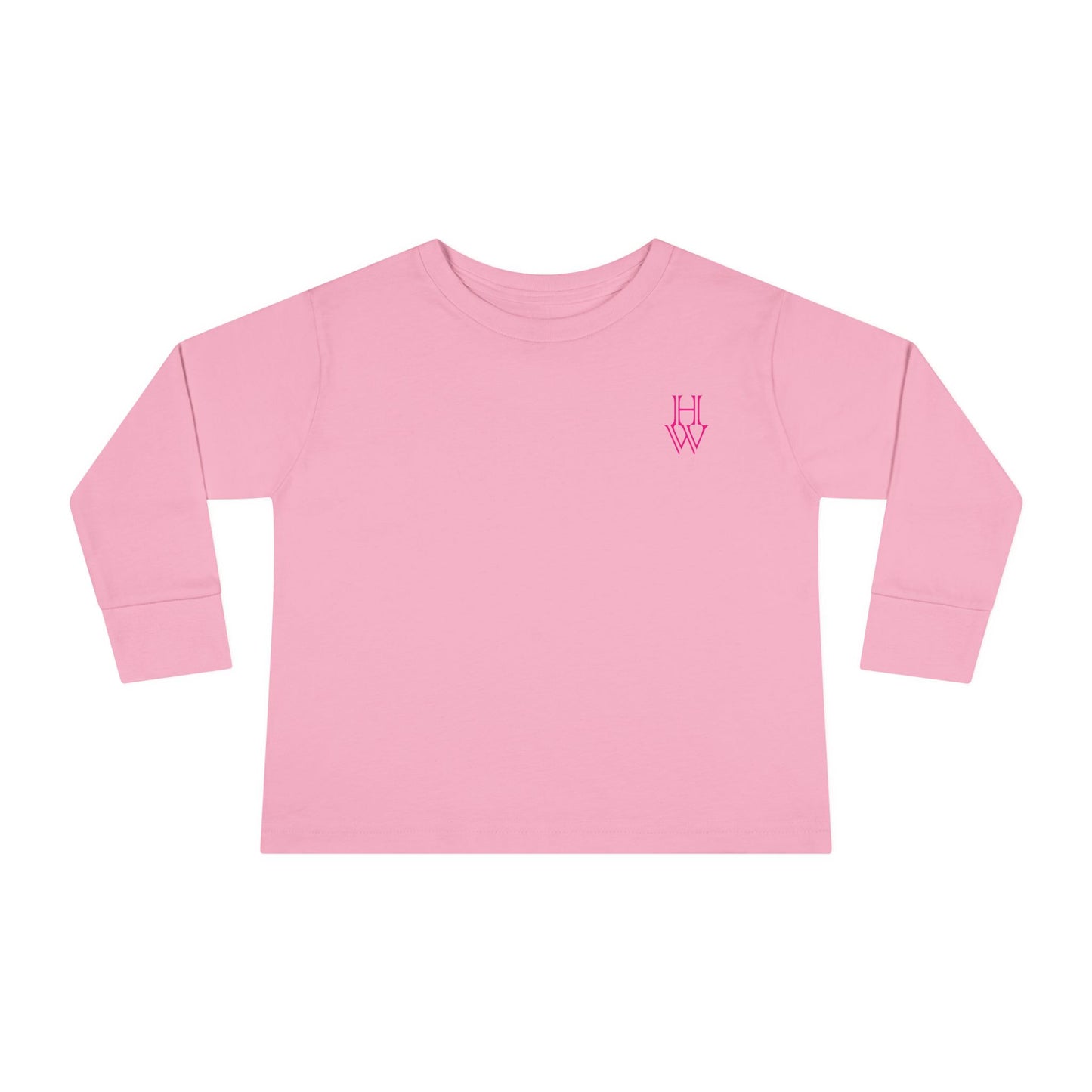 HW Toddler Long-Sleeve Tee - Highlighter Wednesday