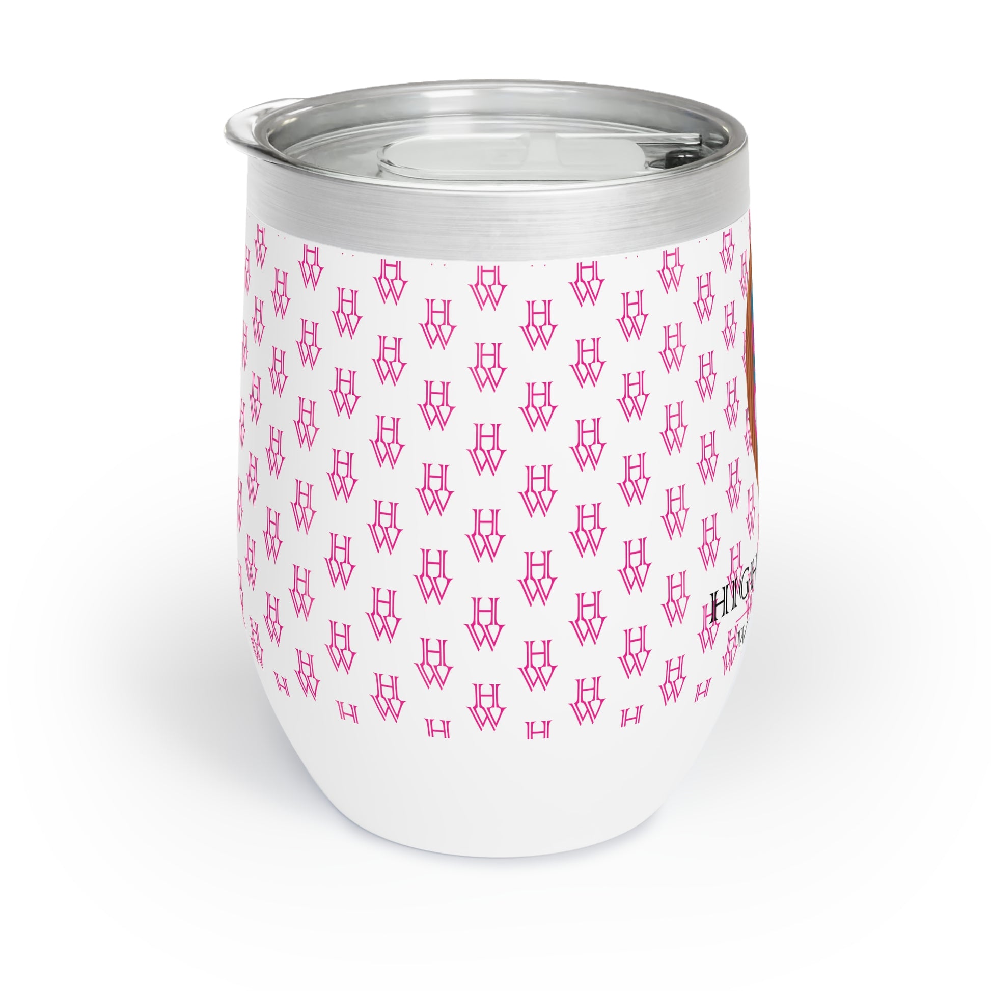 HW 12oz Stainless Steel Wine Tumbler - Highlighter Wednesday