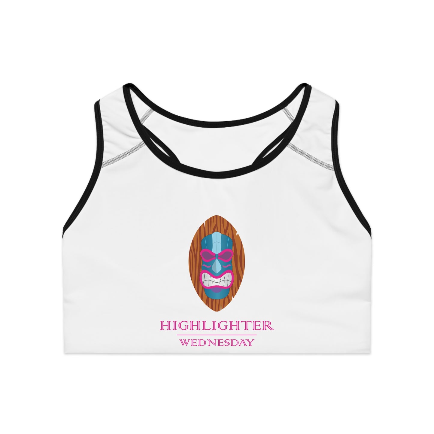 HW Performance Sports Bra - Highlighter Wednesday