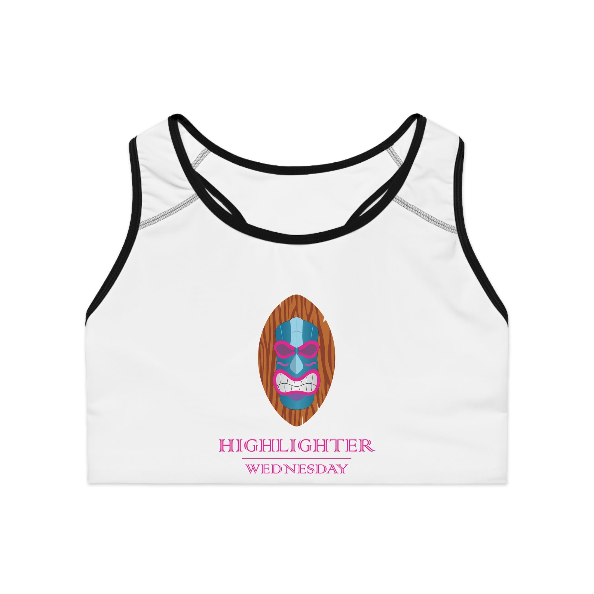 HW Performance Sports Bra - Highlighter Wednesday