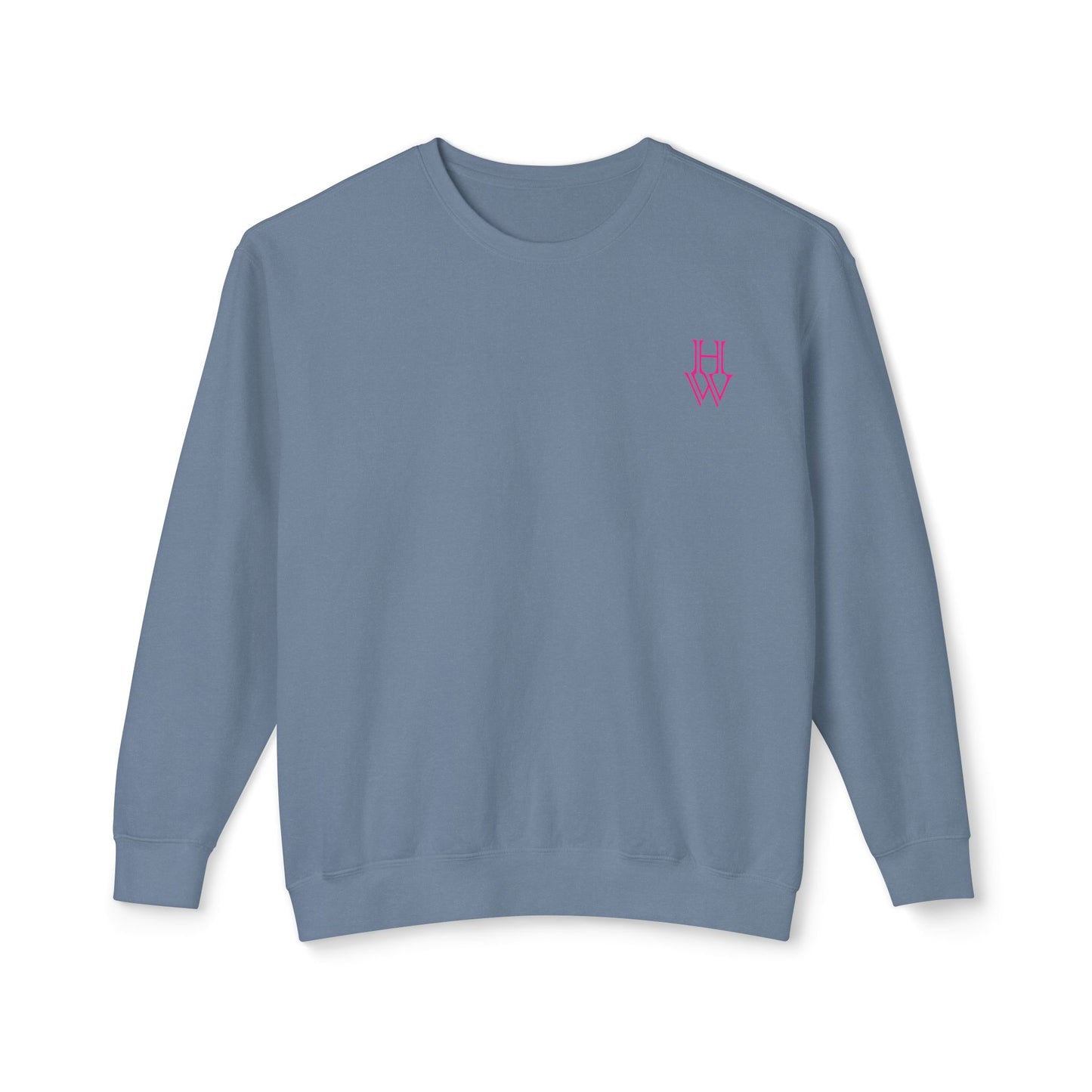 HW 100% Ring-Spun Cotton Crewneck Sweatshirt - Highlighter Wednesday