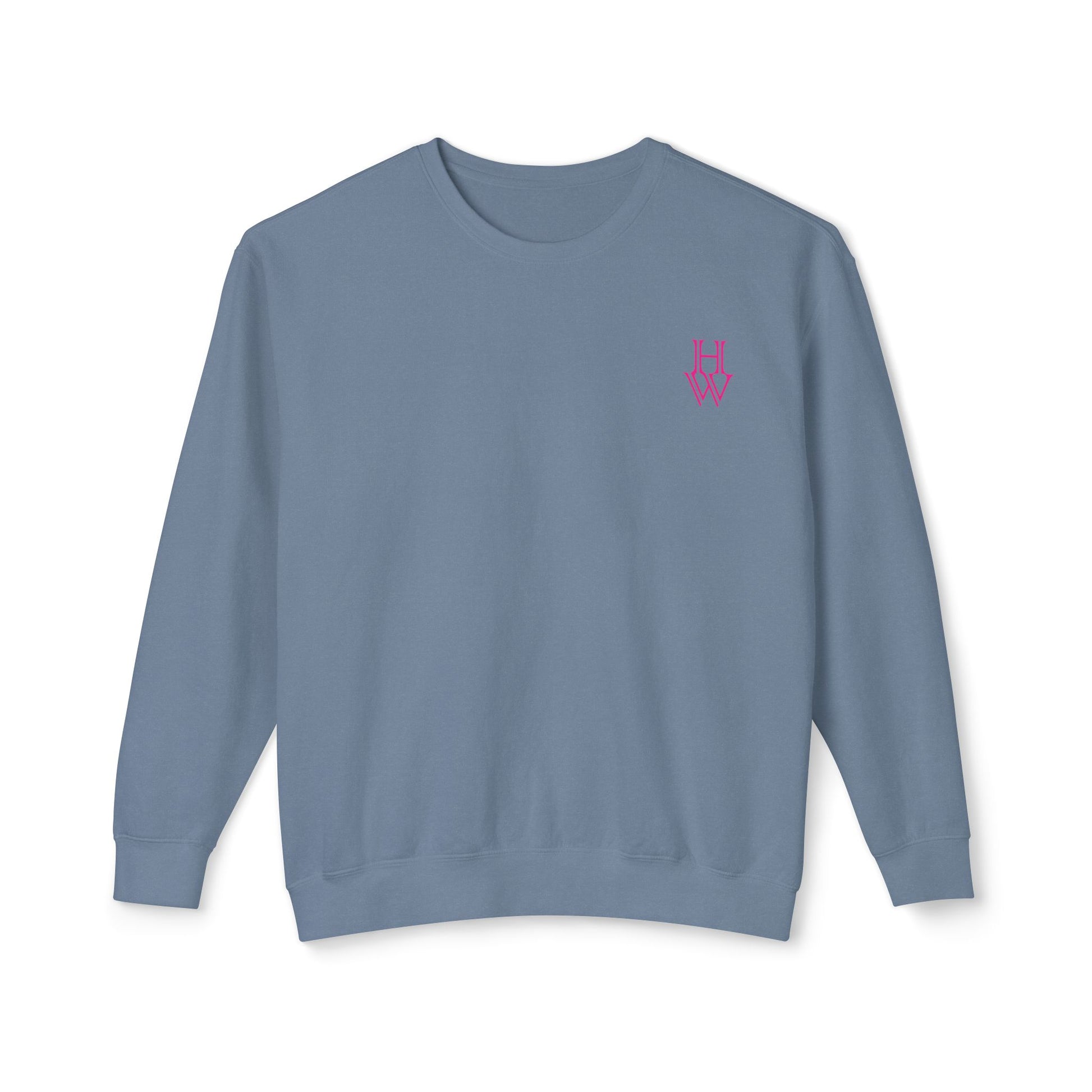 HW 100% Ring-Spun Cotton Crewneck Sweatshirt - Highlighter Wednesday