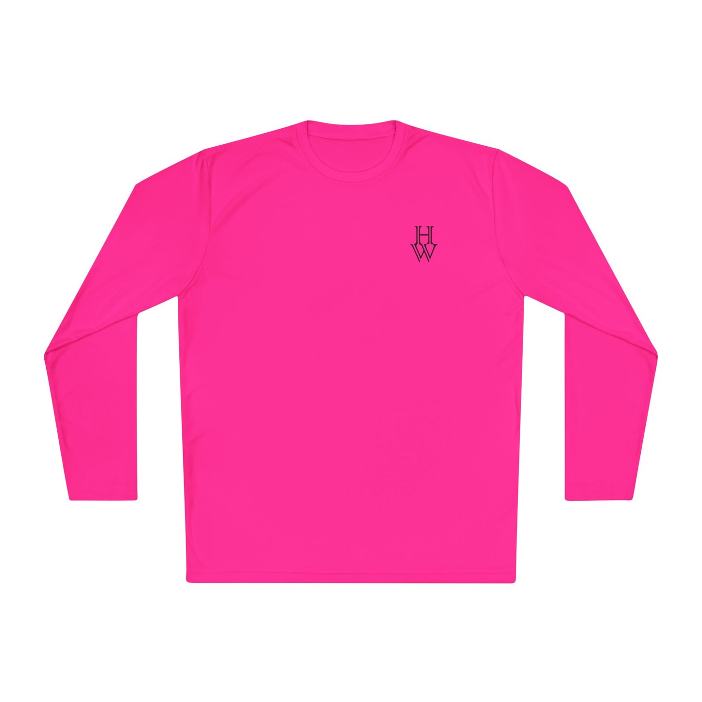 HW Moisture-Wicking Long Sleeve Tee - Highlighter Wednesday