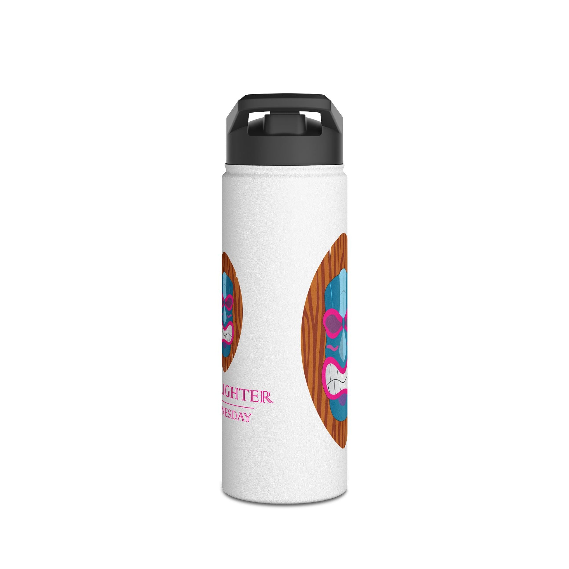 HW Stainless Steel Insulated Water Bottle - Highlighter Wednesday