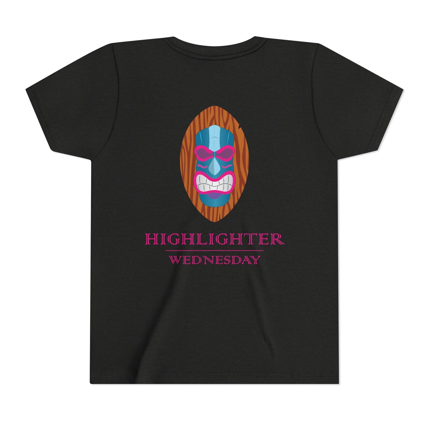 HW Youth Short-Sleeve Tee - Highlighter Wednesday