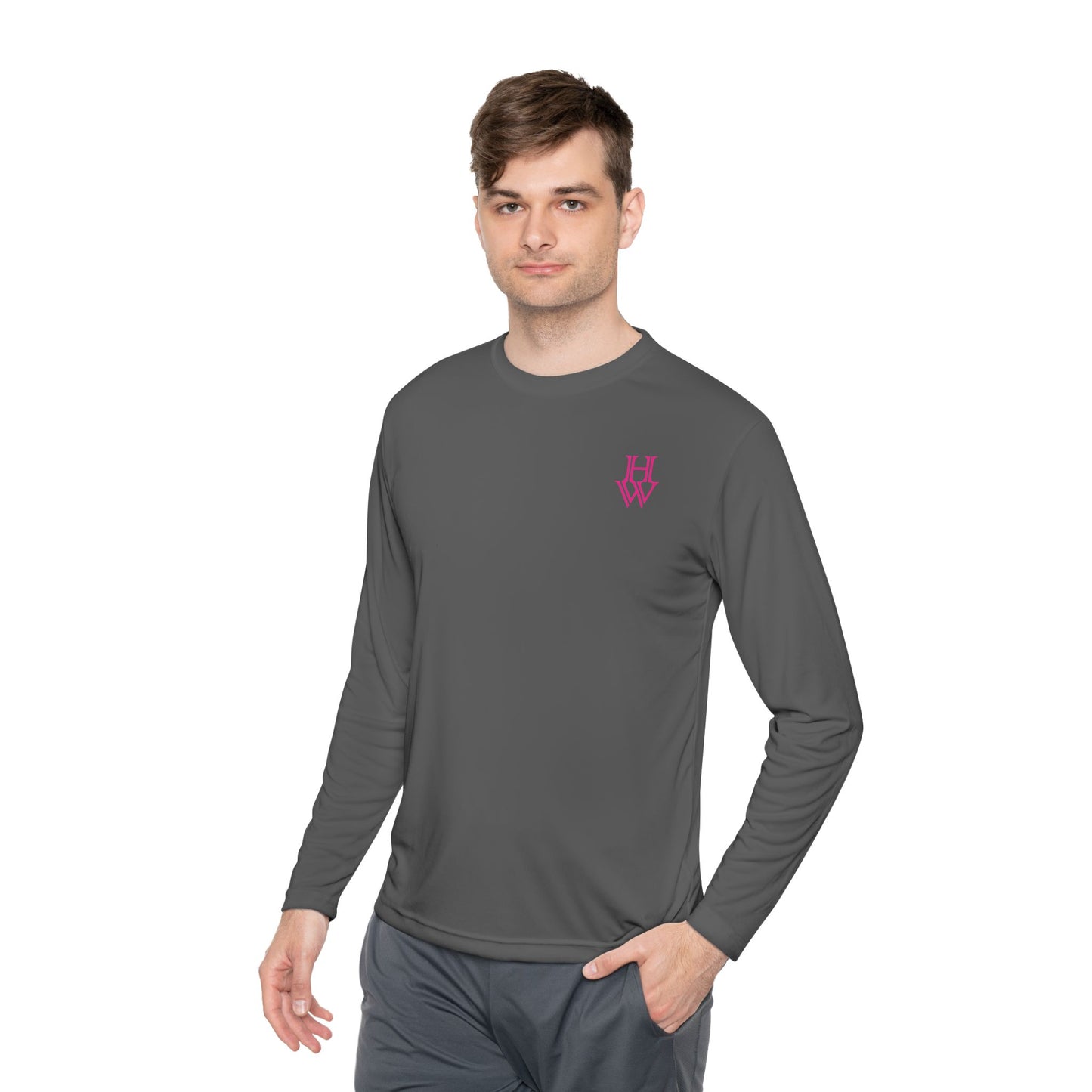 HW Moisture-Wicking Long Sleeve Tee - Highlighter Wednesday