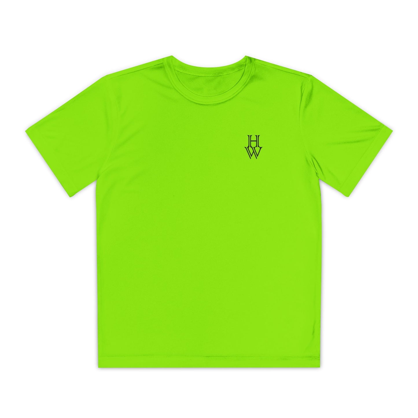 HW Youth Performance Tee - Highlighter Wednesday