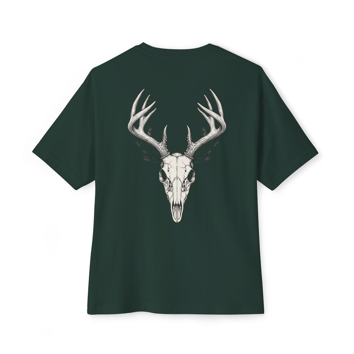 HW Antler Oversized Tee - Highlighter Wednesday