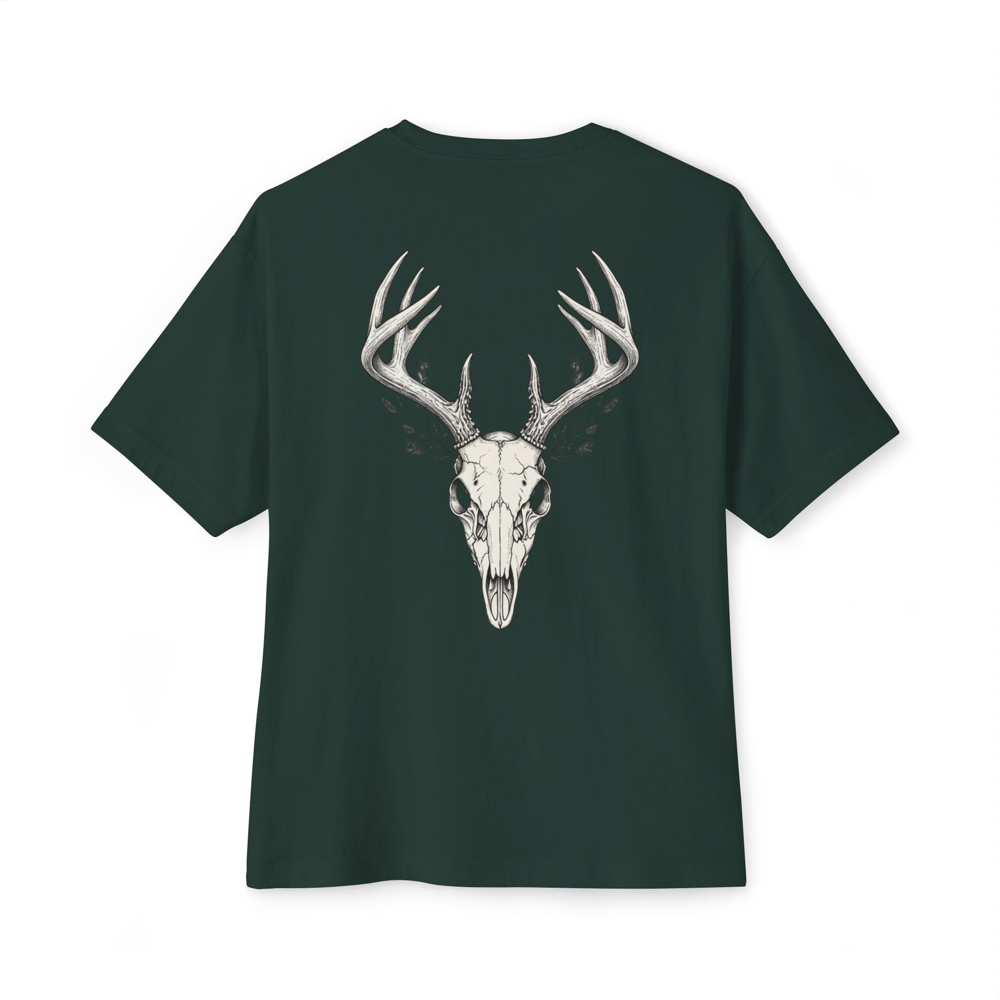 HW Antler Oversized Tee - Highlighter Wednesday