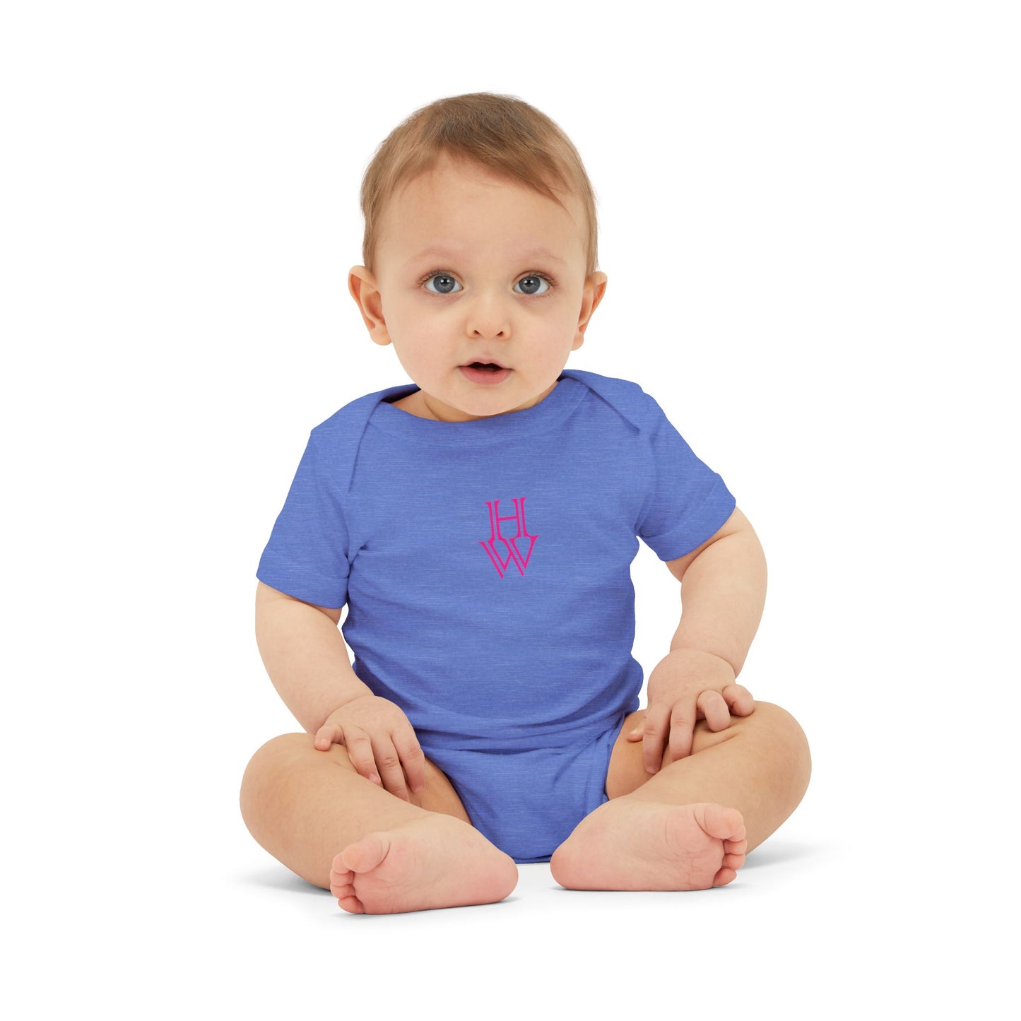 HW Mini Airlume Infant One-Piece - Highlighter Wednesday