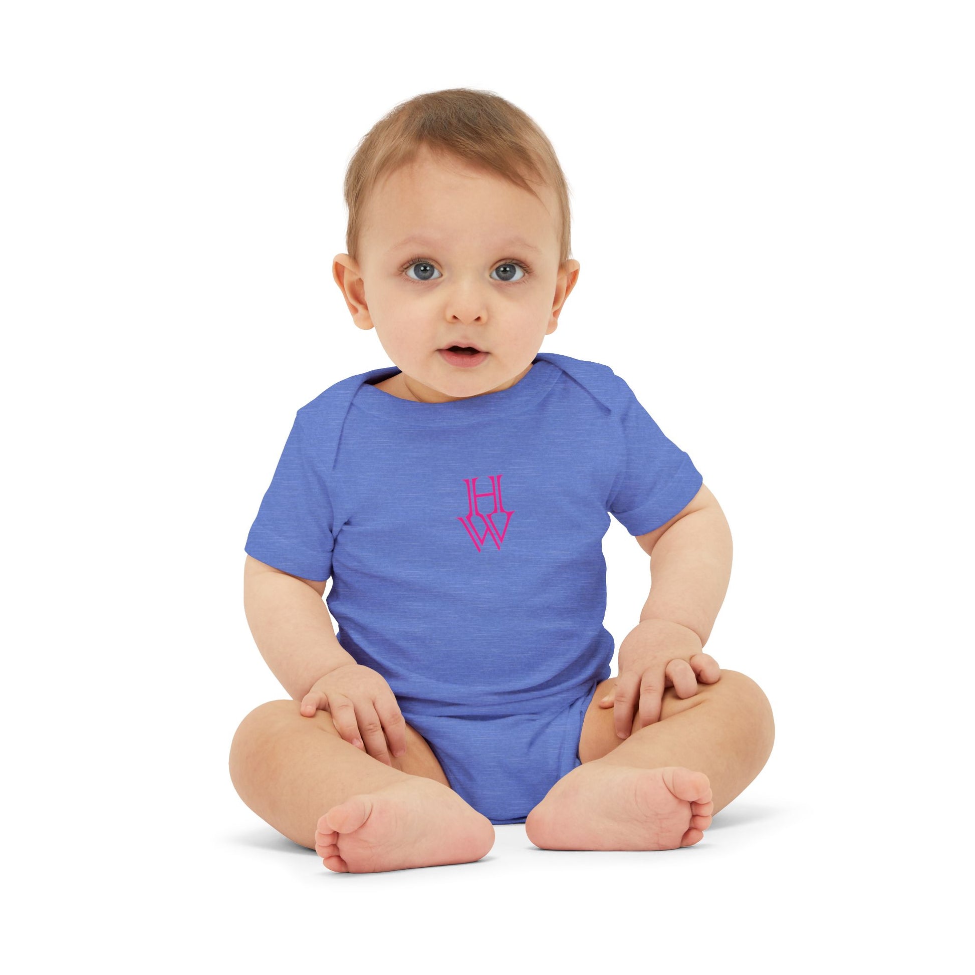 HW Mini Airlume Infant One-Piece - Highlighter Wednesday