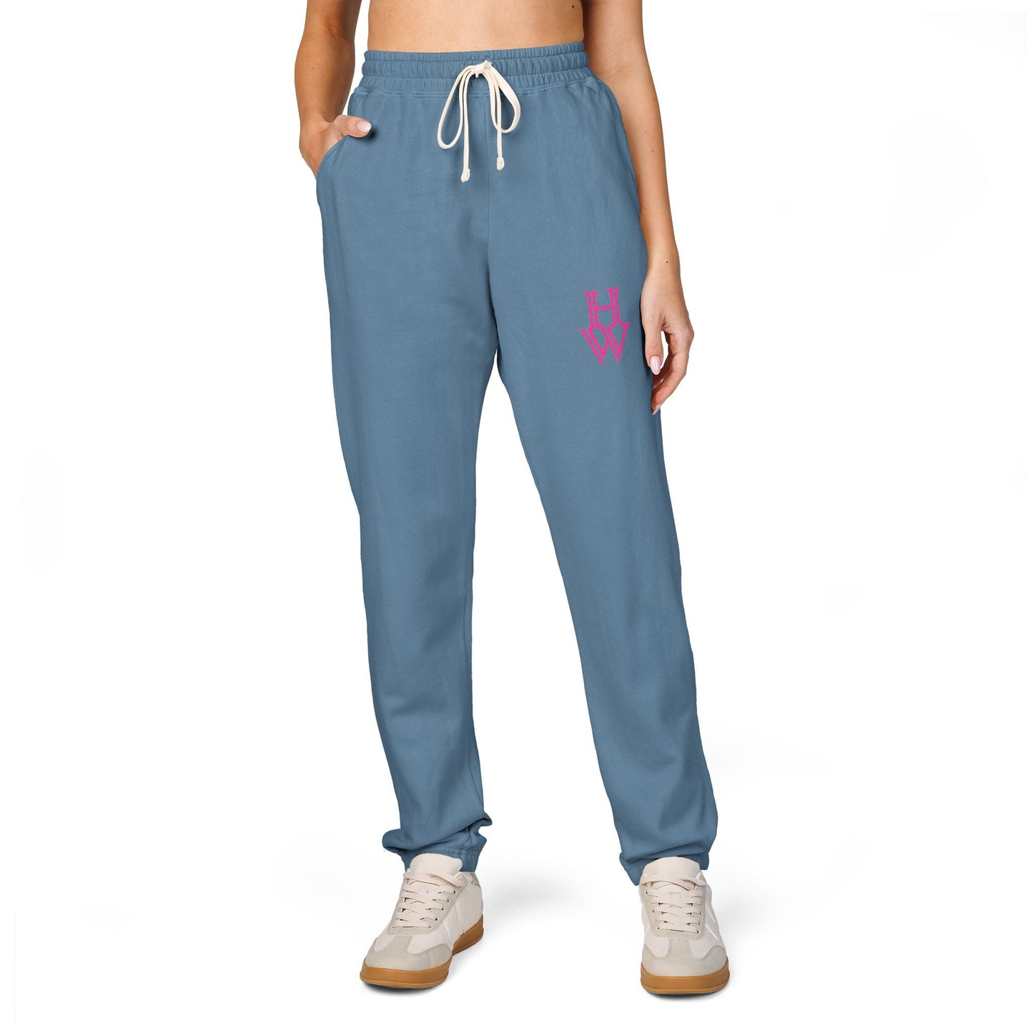 HW Garment-Dyed Fleece Sweatpants Printify