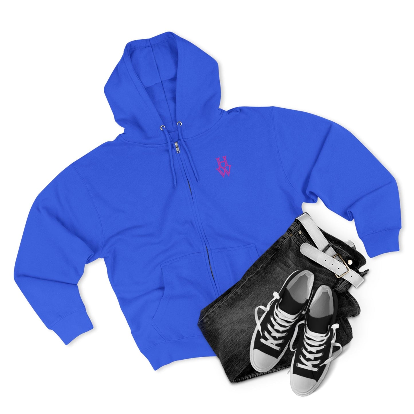 HW Unisex Zip Hoodie Printify