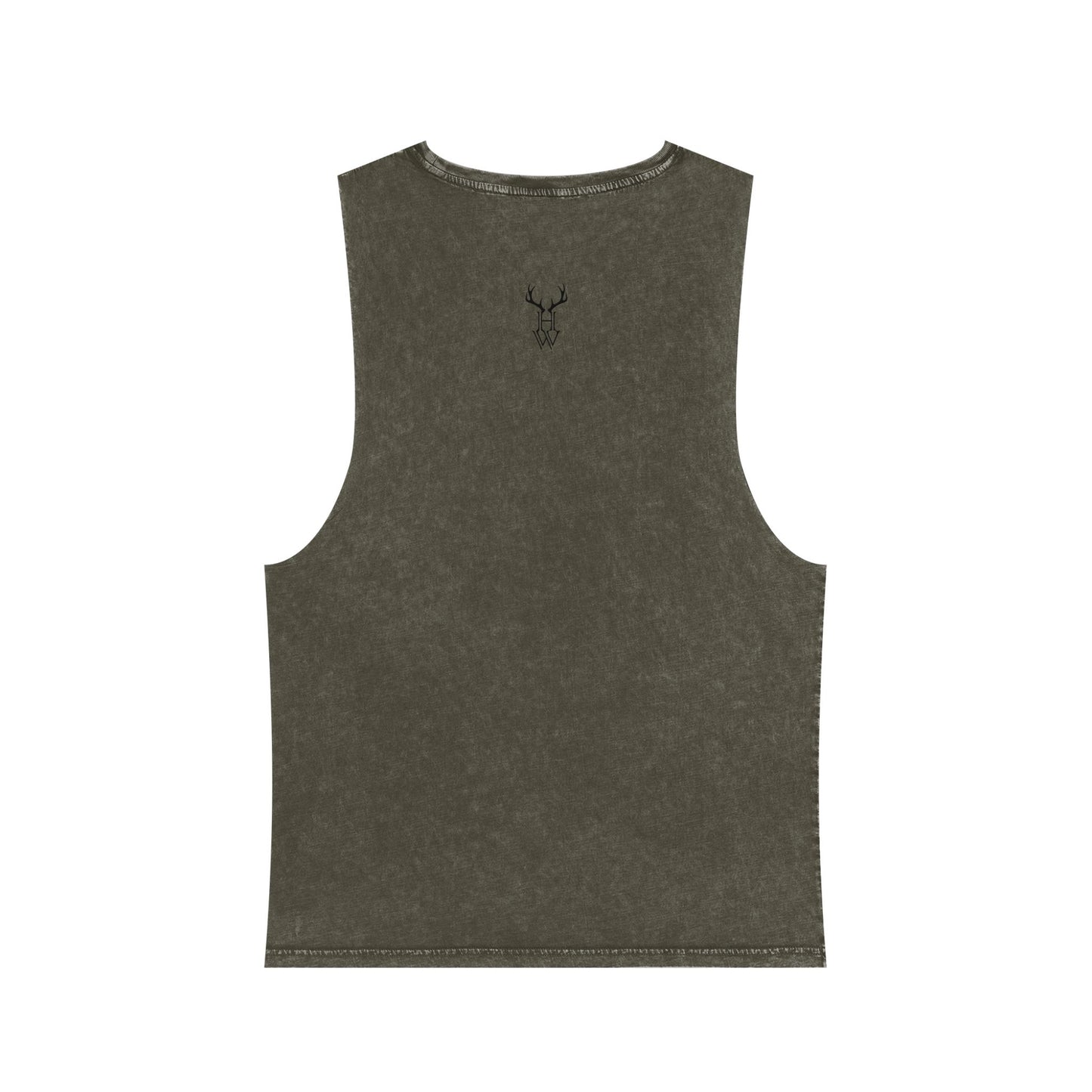HW Antler Stonewash Tank - Highlighter Wednesday