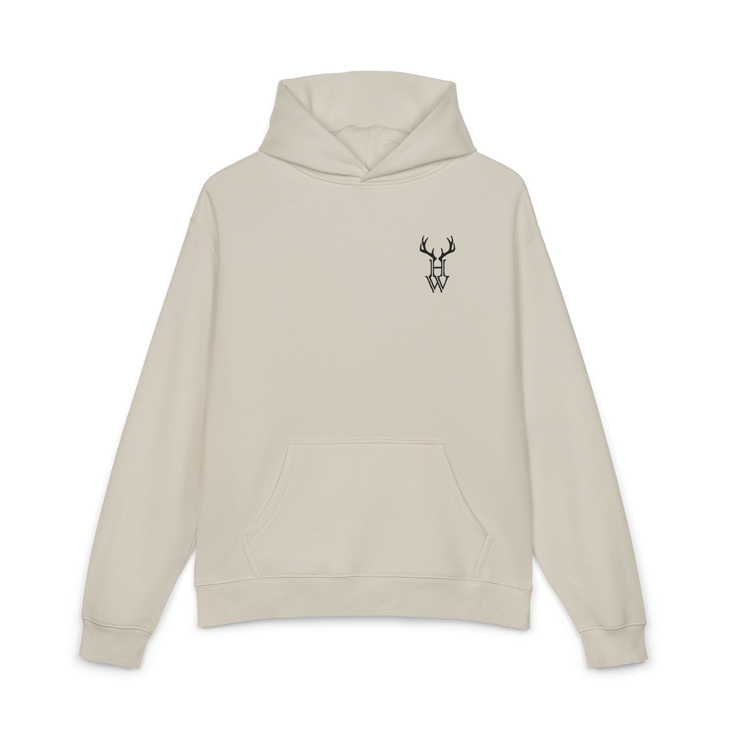 HW Antler Hoodie - Highlighter Wednesday