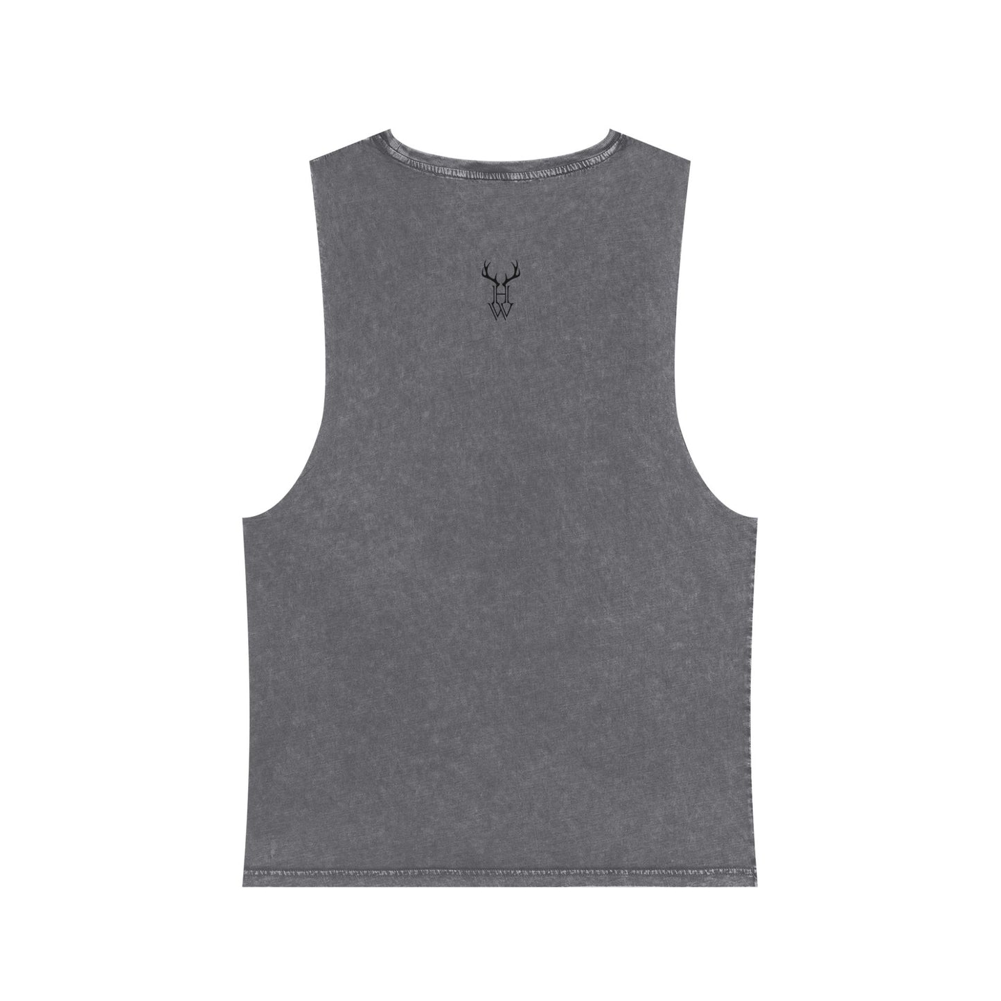 HW Antler Stonewash Tank - Highlighter Wednesday