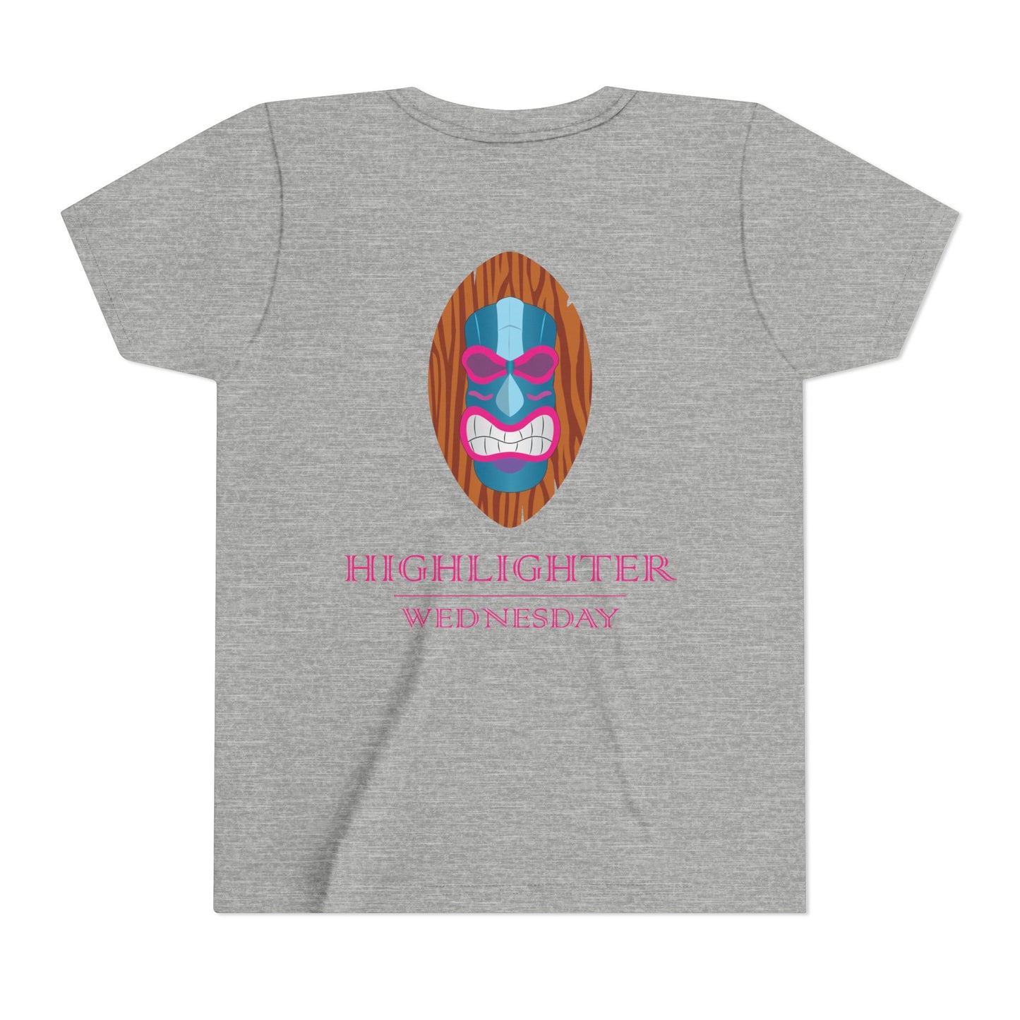 HW Youth Short-Sleeve Tee - Highlighter Wednesday