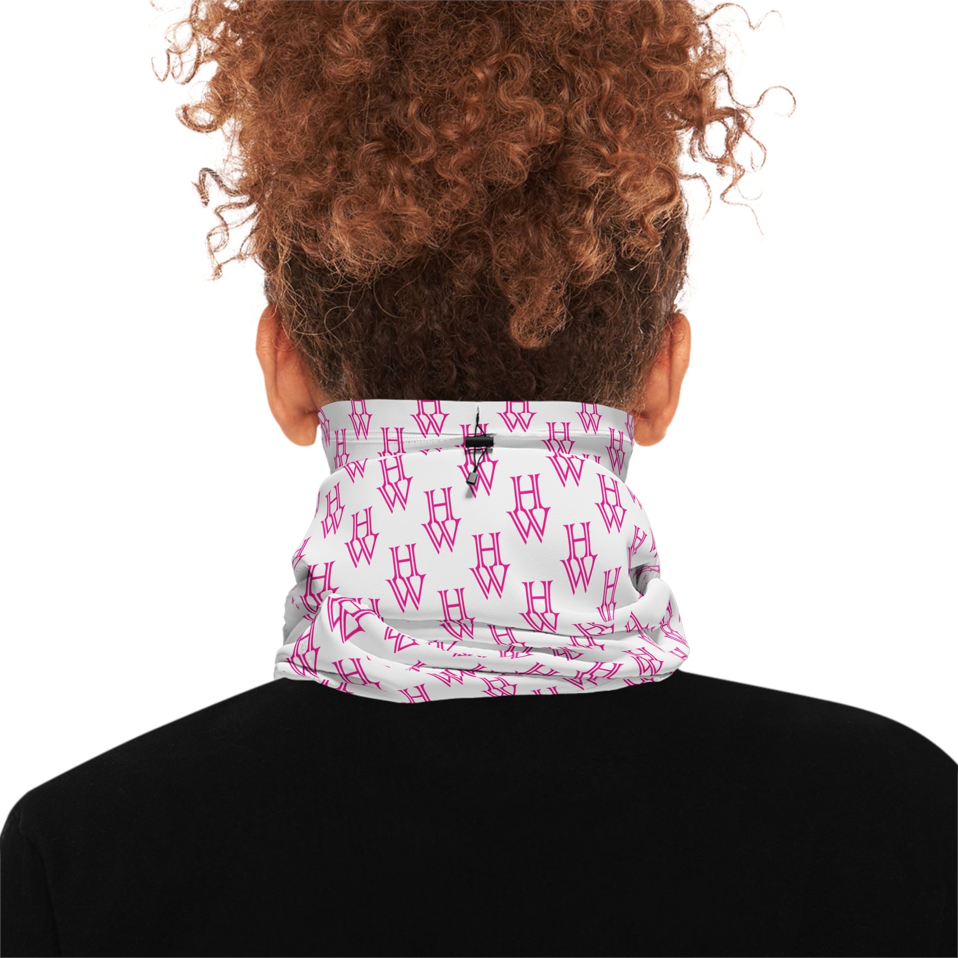 HW Winter Neck Gaiter with Drawstring - Highlighter Wednesday