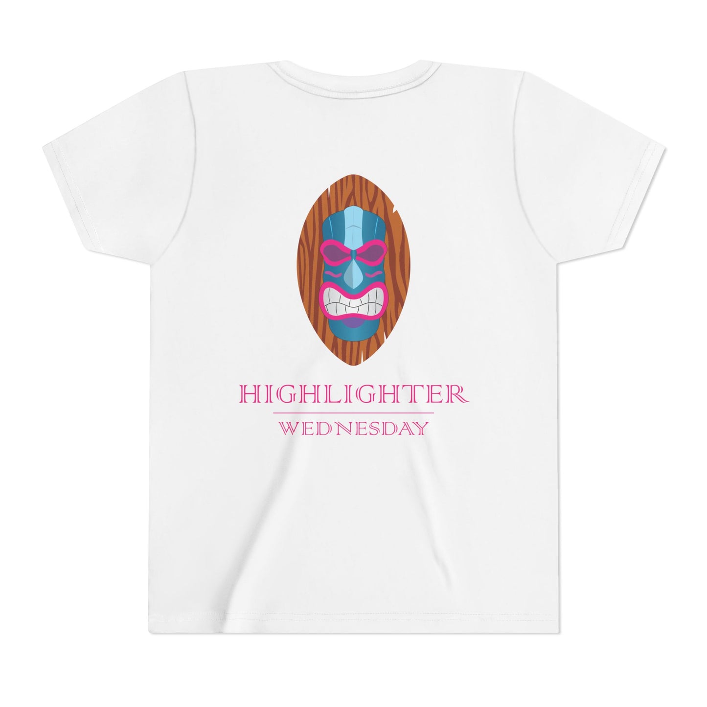 HW Youth Short-Sleeve Tee - Highlighter Wednesday