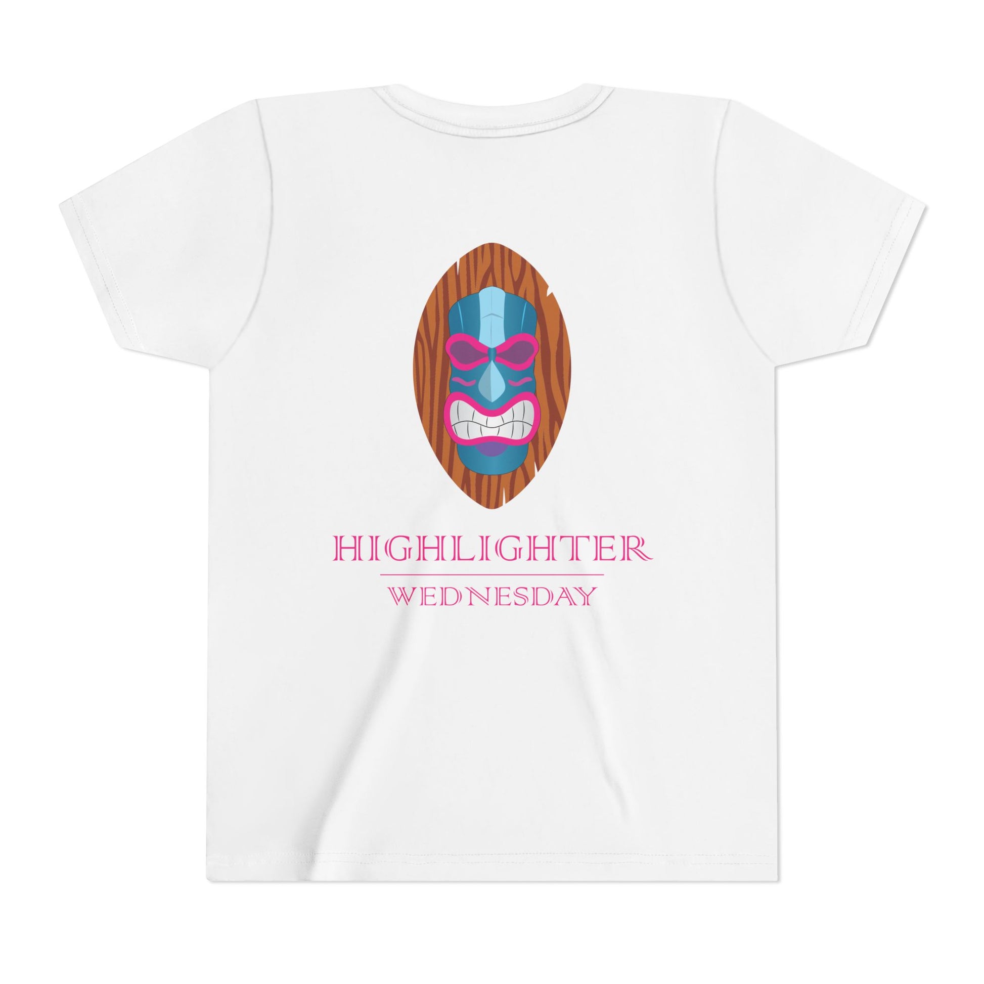 HW Youth Short-Sleeve Tee - Highlighter Wednesday