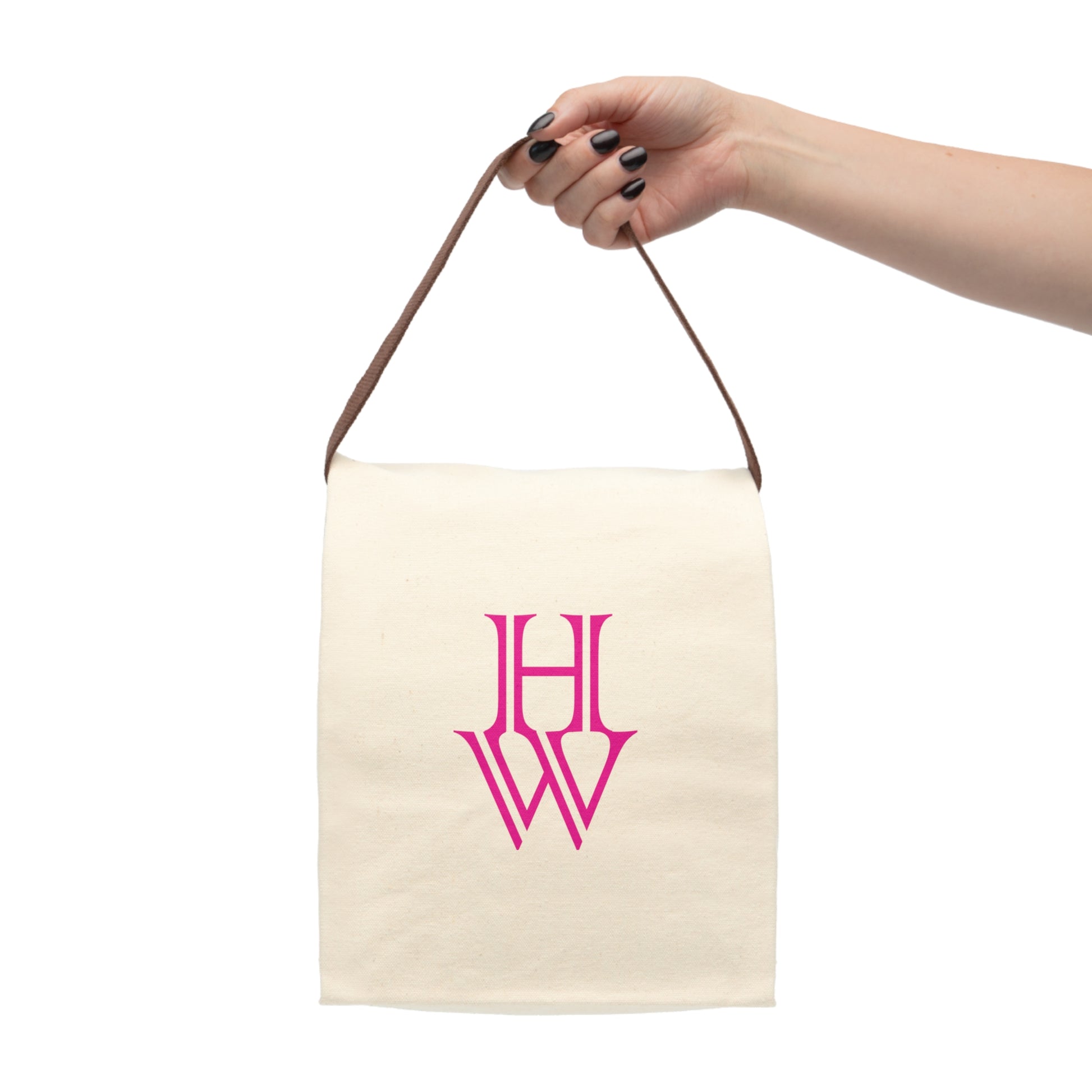 HW Canvas Lunch Bag - Highlighter Wednesday