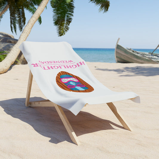 HW Luxury Beach Towel Printify