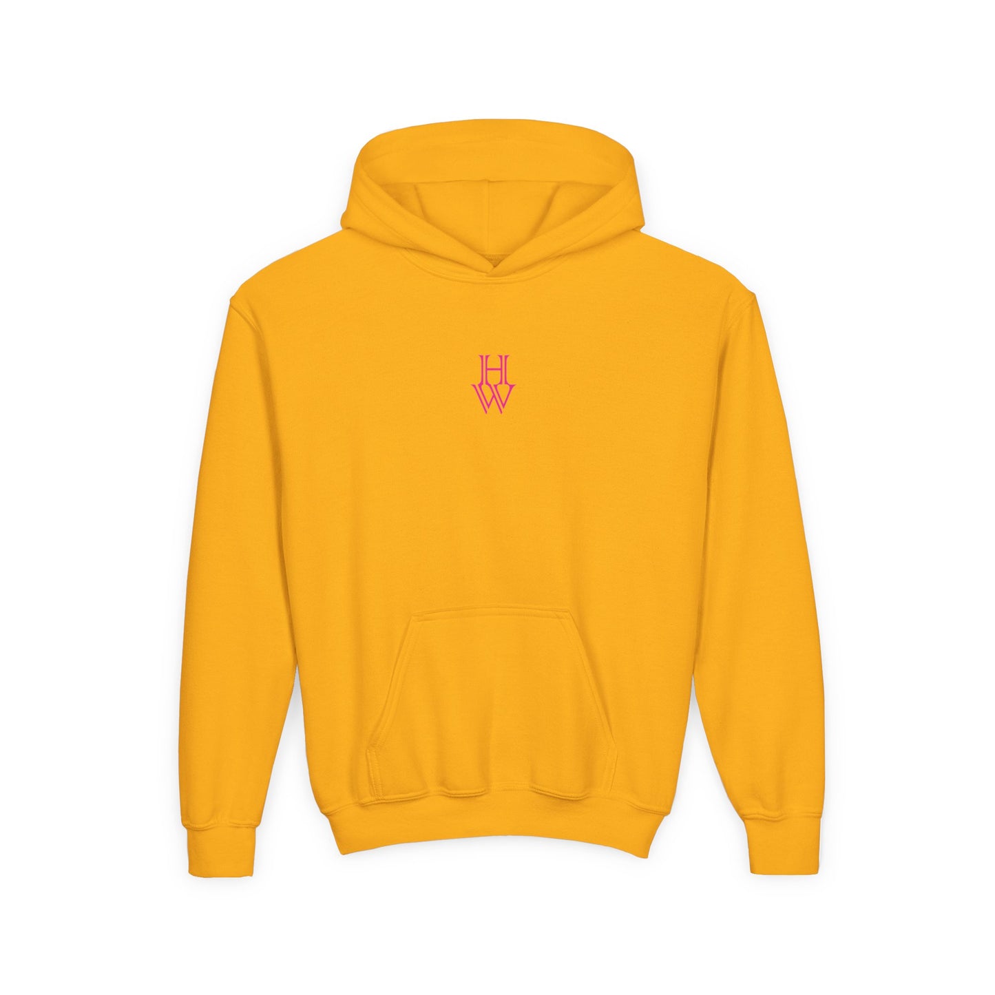 HW Youth Heavy Blend Hooded Sweatshirt - Highlighter Wednesday