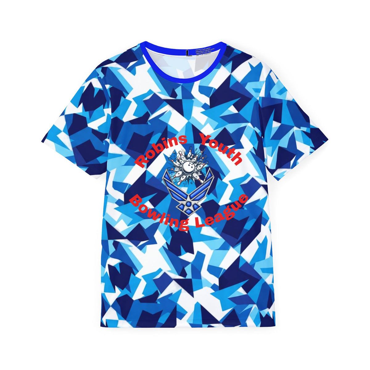 Men's Robins Youth Bowling League Jersey - Blue