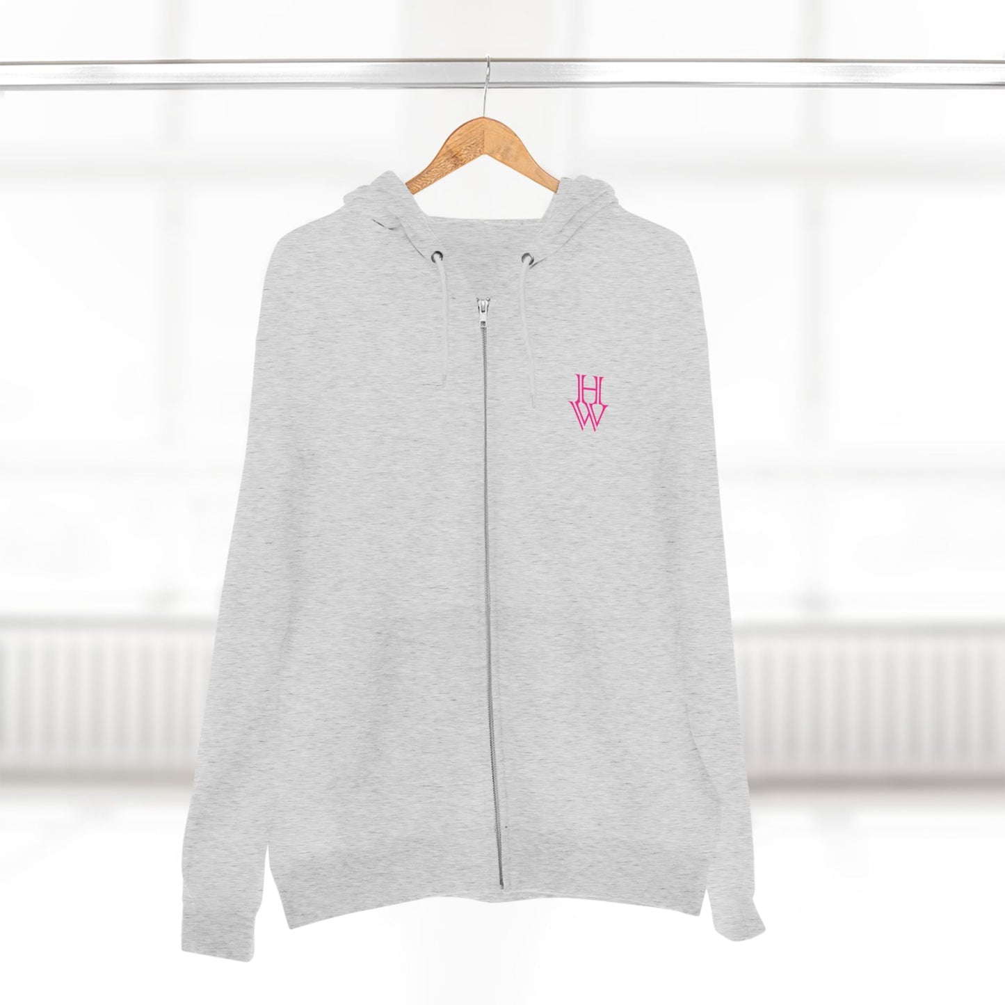 HW Unisex Zip Hoodie Printify