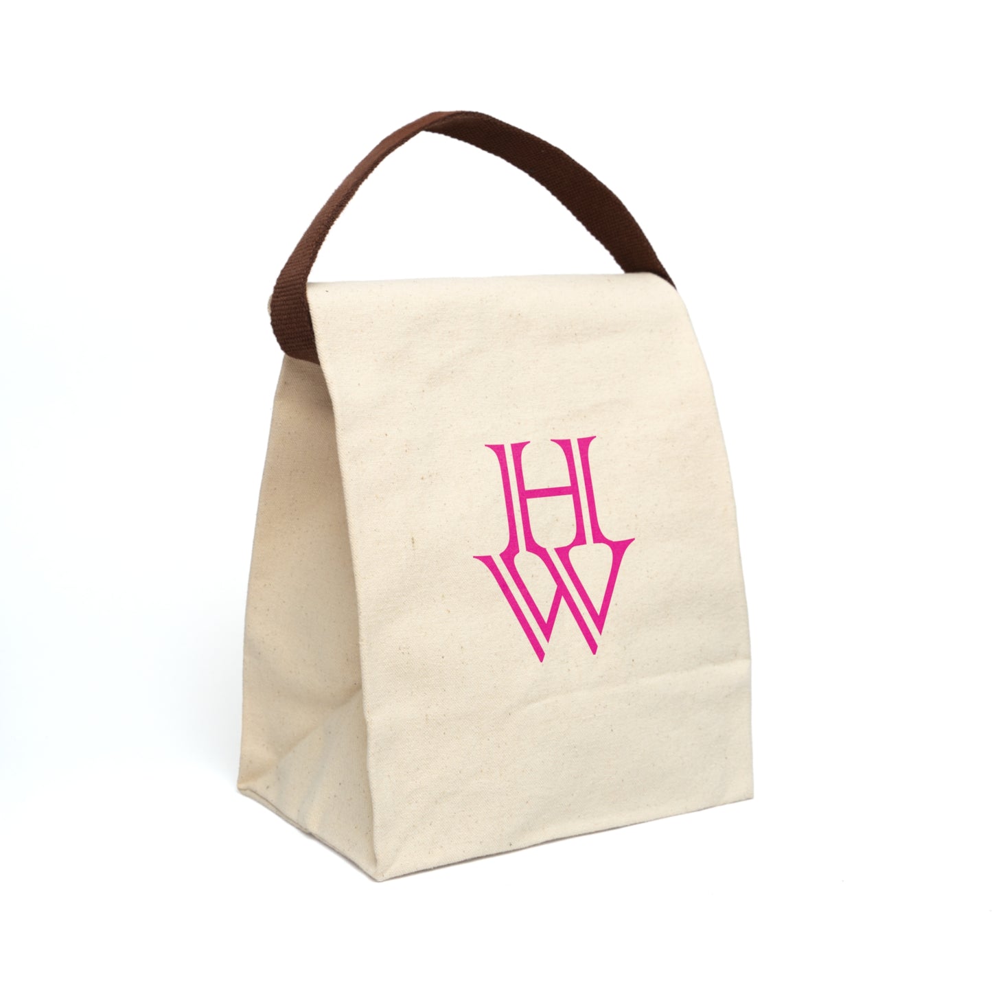 HW Canvas Lunch Bag - Highlighter Wednesday