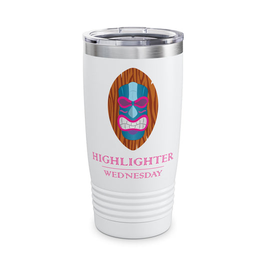 HW 20oz Stainless Steel Insulated Tumbler - Highlighter Wednesday